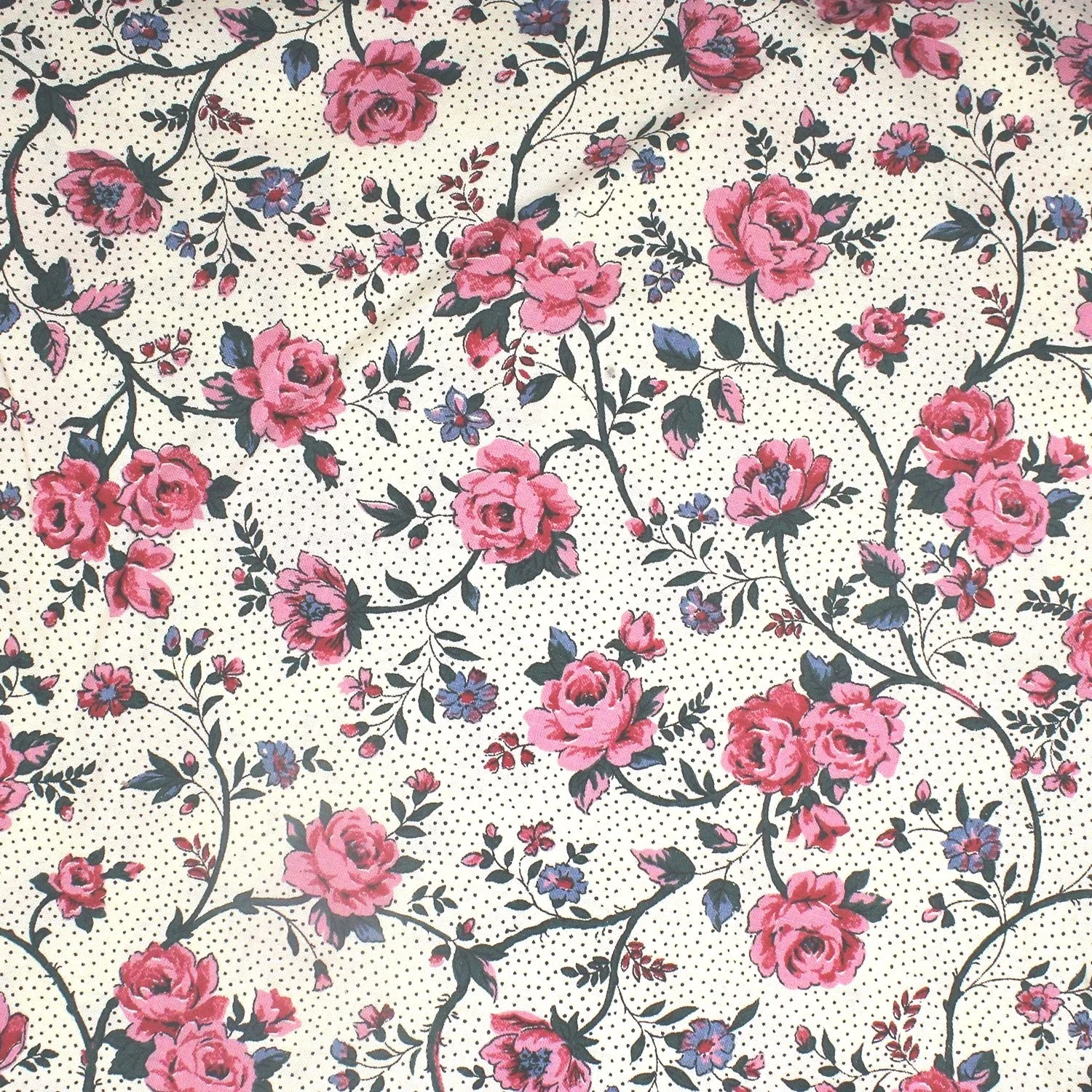 Retro Florals and Polkadots
