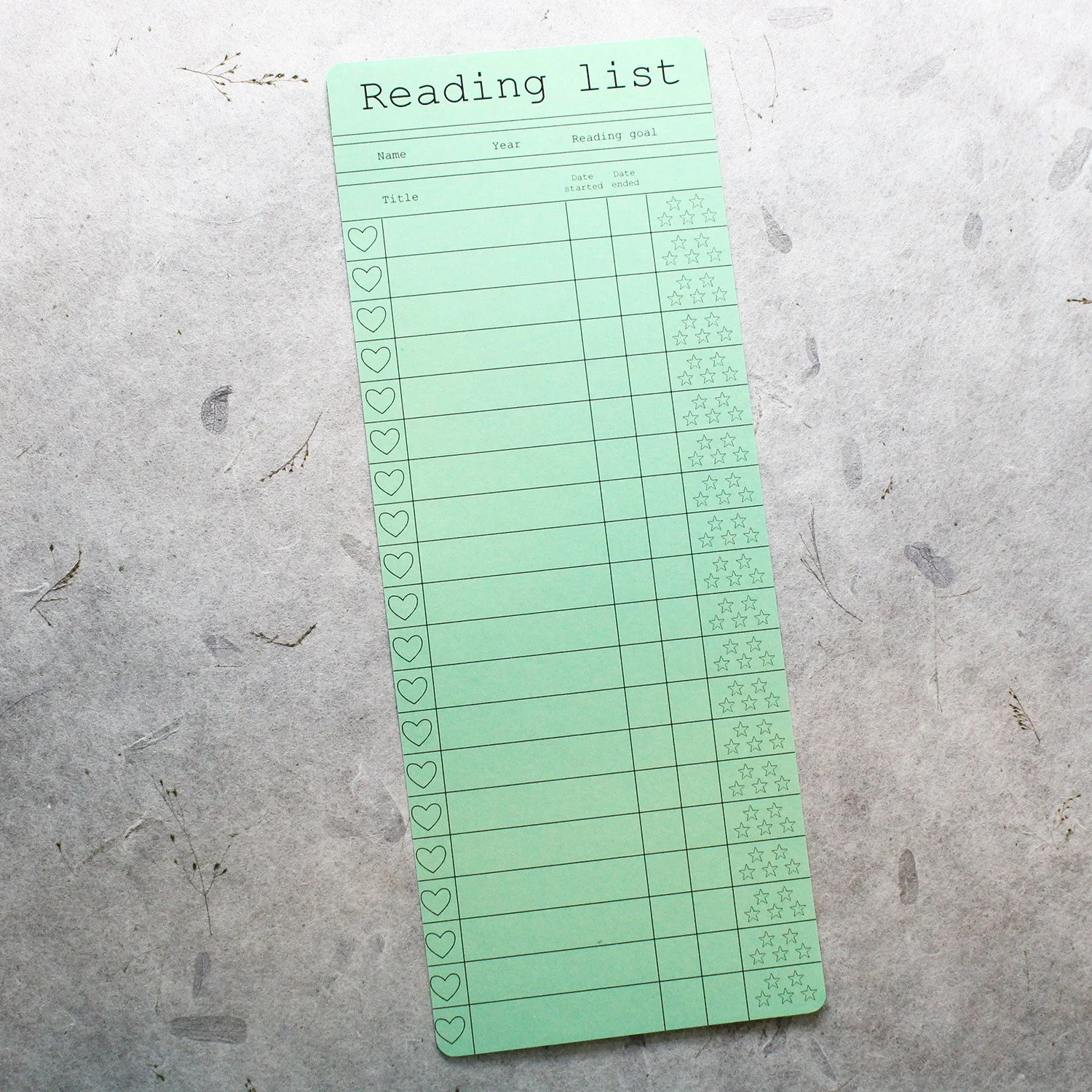 Reading Lists