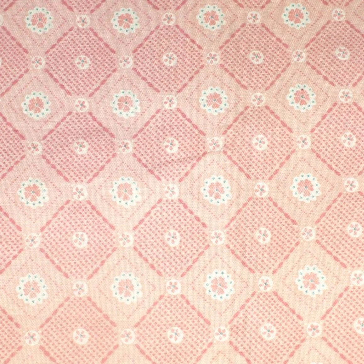Checkered Blush Cottage