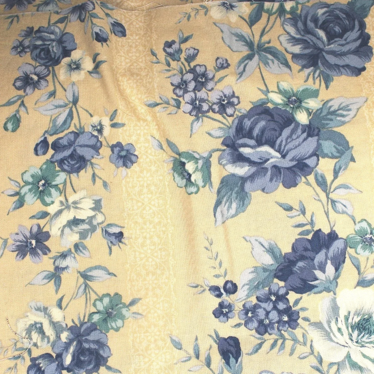 Large Blue Floral