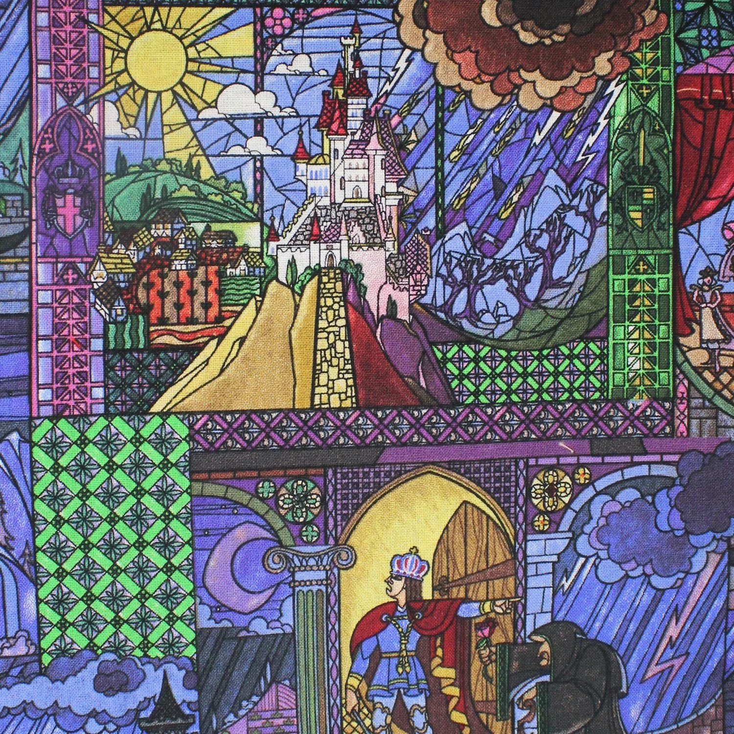 Beauty and the beast stained glass Disney-2.jpg