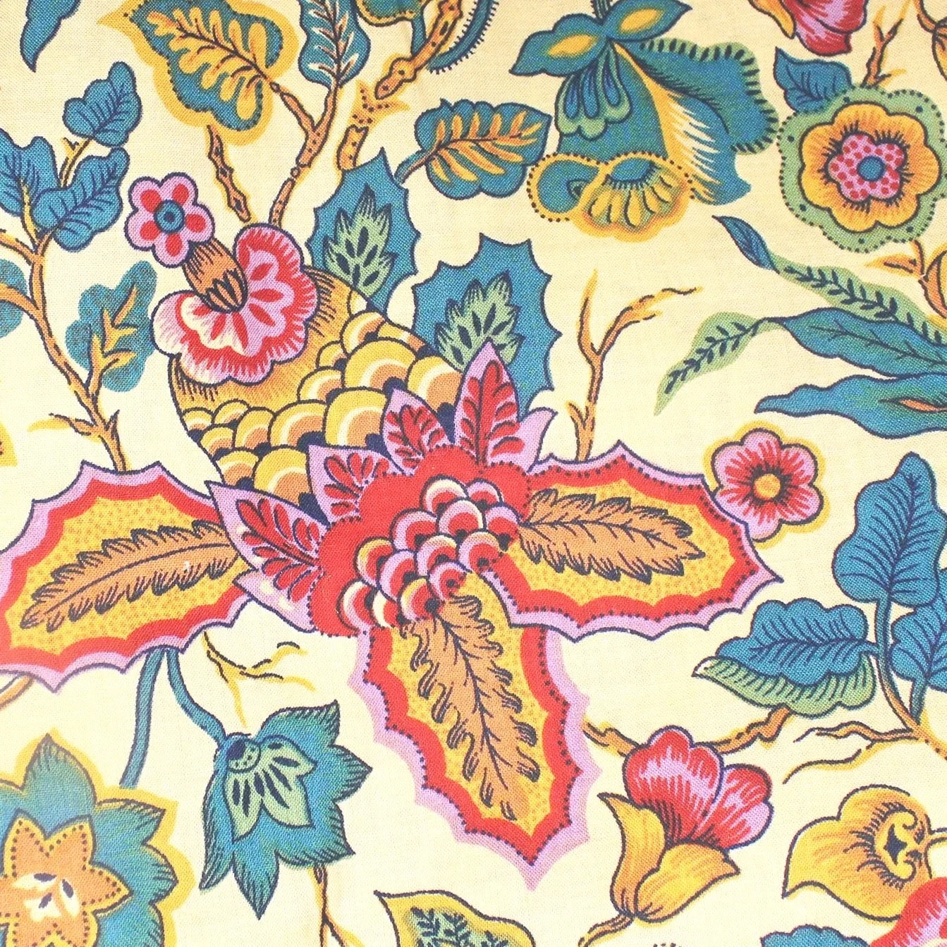 Vibrant Traditional Floral