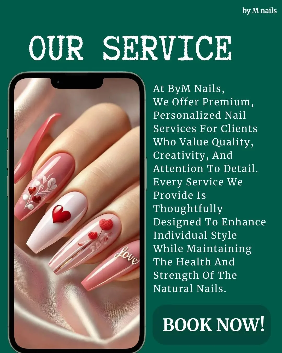 Where luxury meets intention ✨
At BY M NAILS, every set is custom-designed to reflect your style, enhance your confidence, and protect the health of your natural nails.
✨ Premium. Personalized. Precise.
📍 Book your experience today.
#bymnails #trend