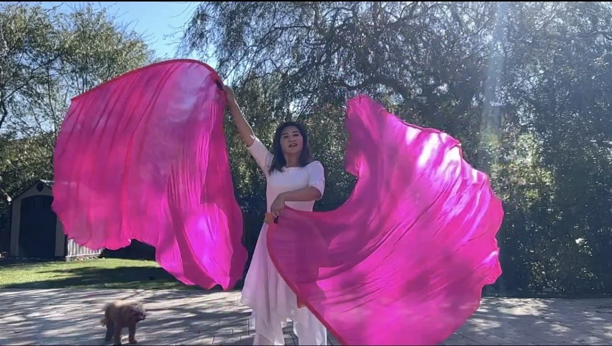 Short Pink Flag