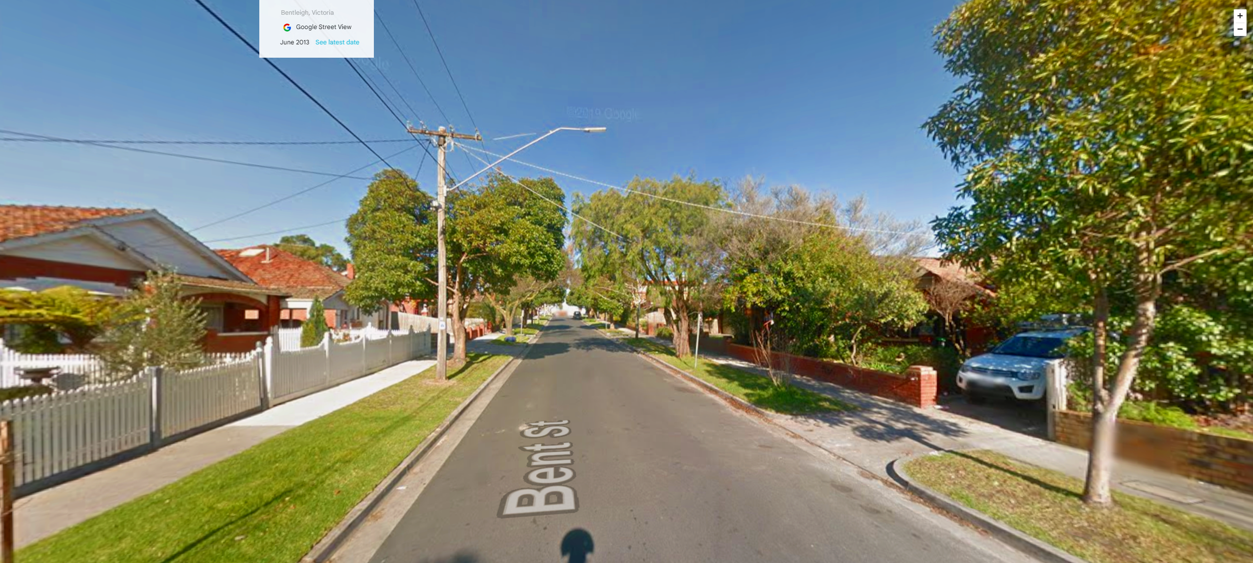 Bent Street (Google Street View, 2013)