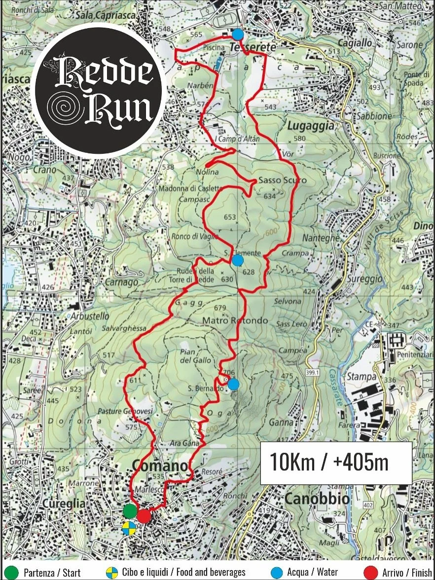 REDDE RUN - Domenica 28 settembre!

Amici della corsa,

torna la REDDE RUN, una gara unica nel suo genere: un percorso ad anello di 10 km da ripetere quante volte volete. Dalle 10:00 alle 17:00 avrete la libert&agrave; di correre uno, due, tre giri..