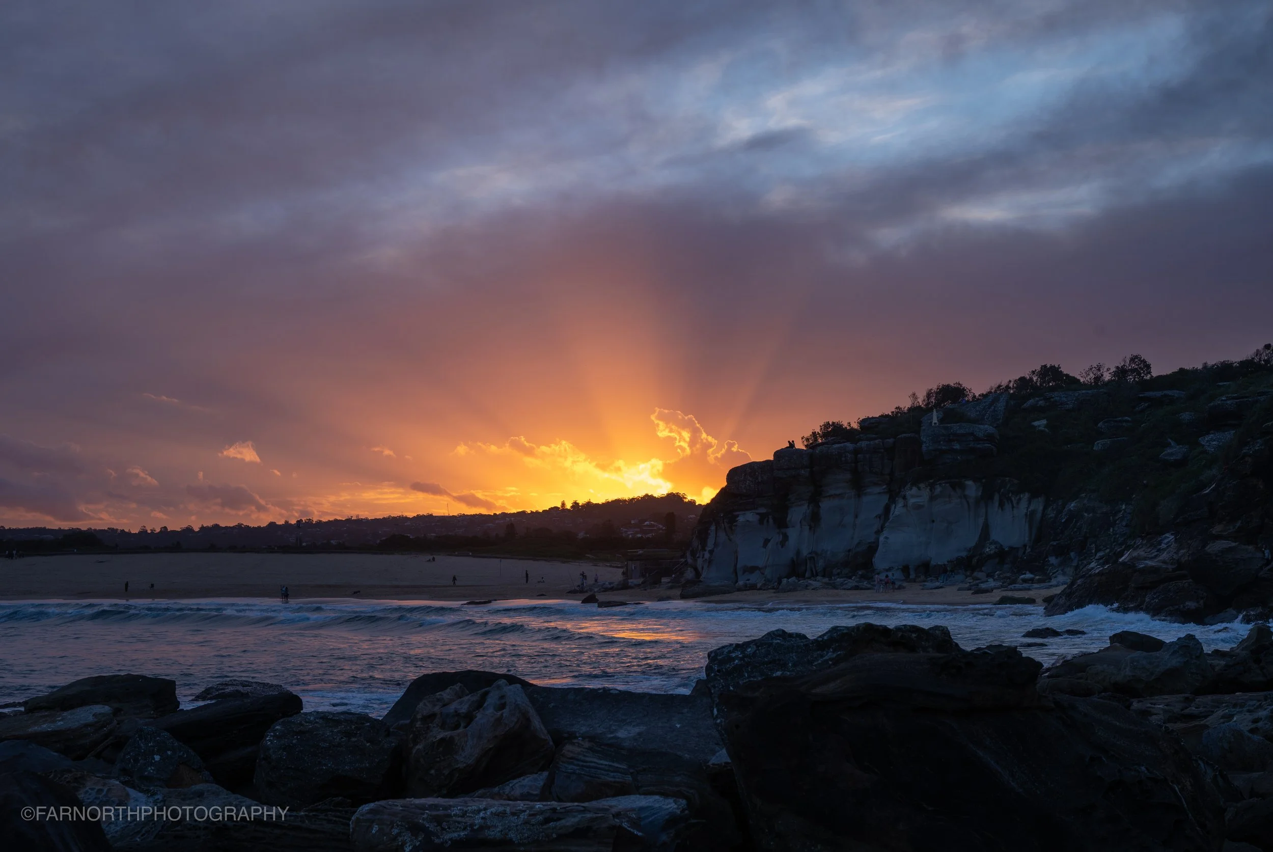 Sunset at North Curl Curl