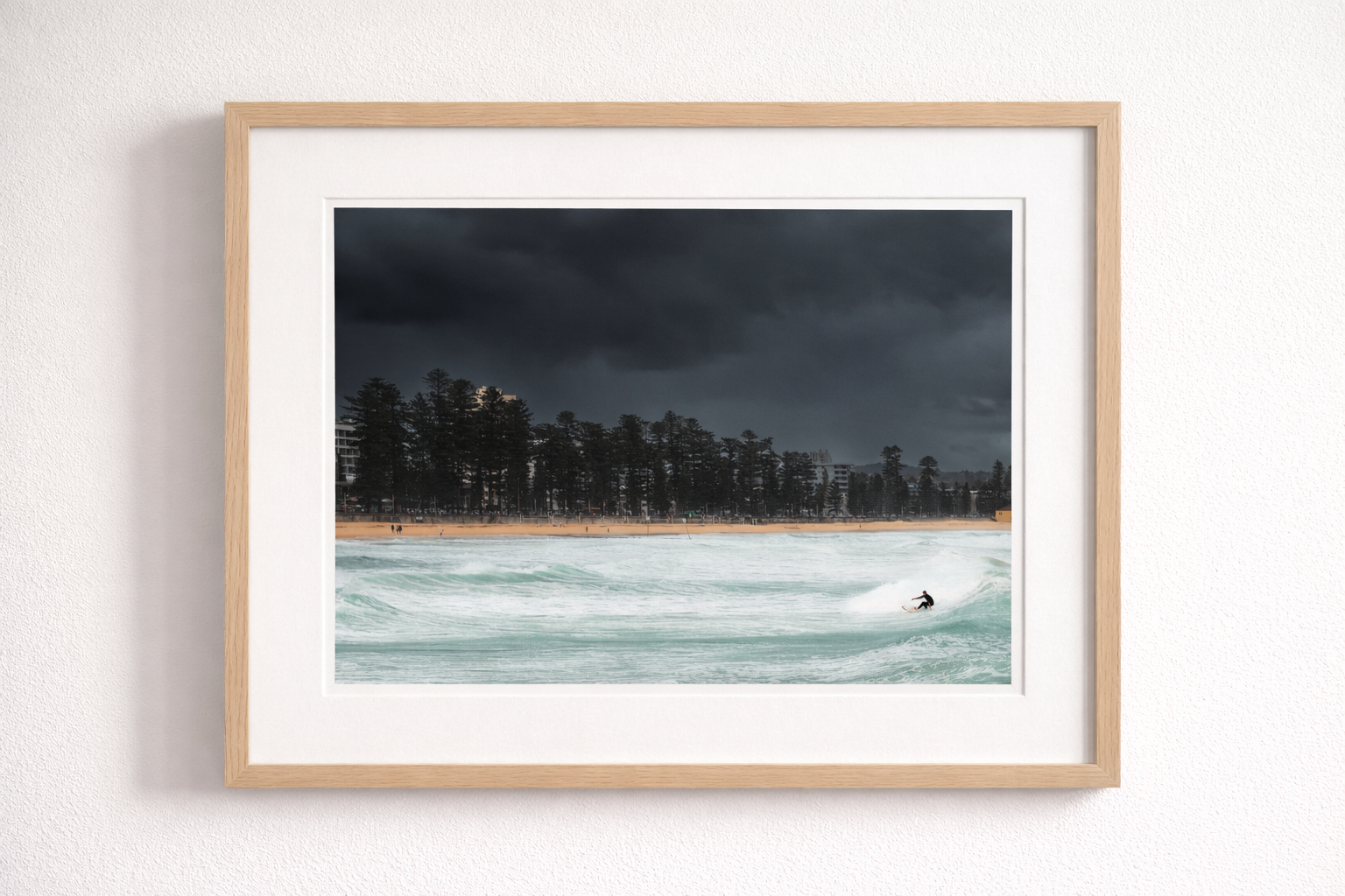 Surfing through a storm