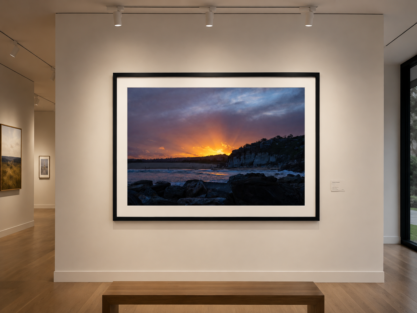 Sunset at North Curl Curl - Fine Art Print