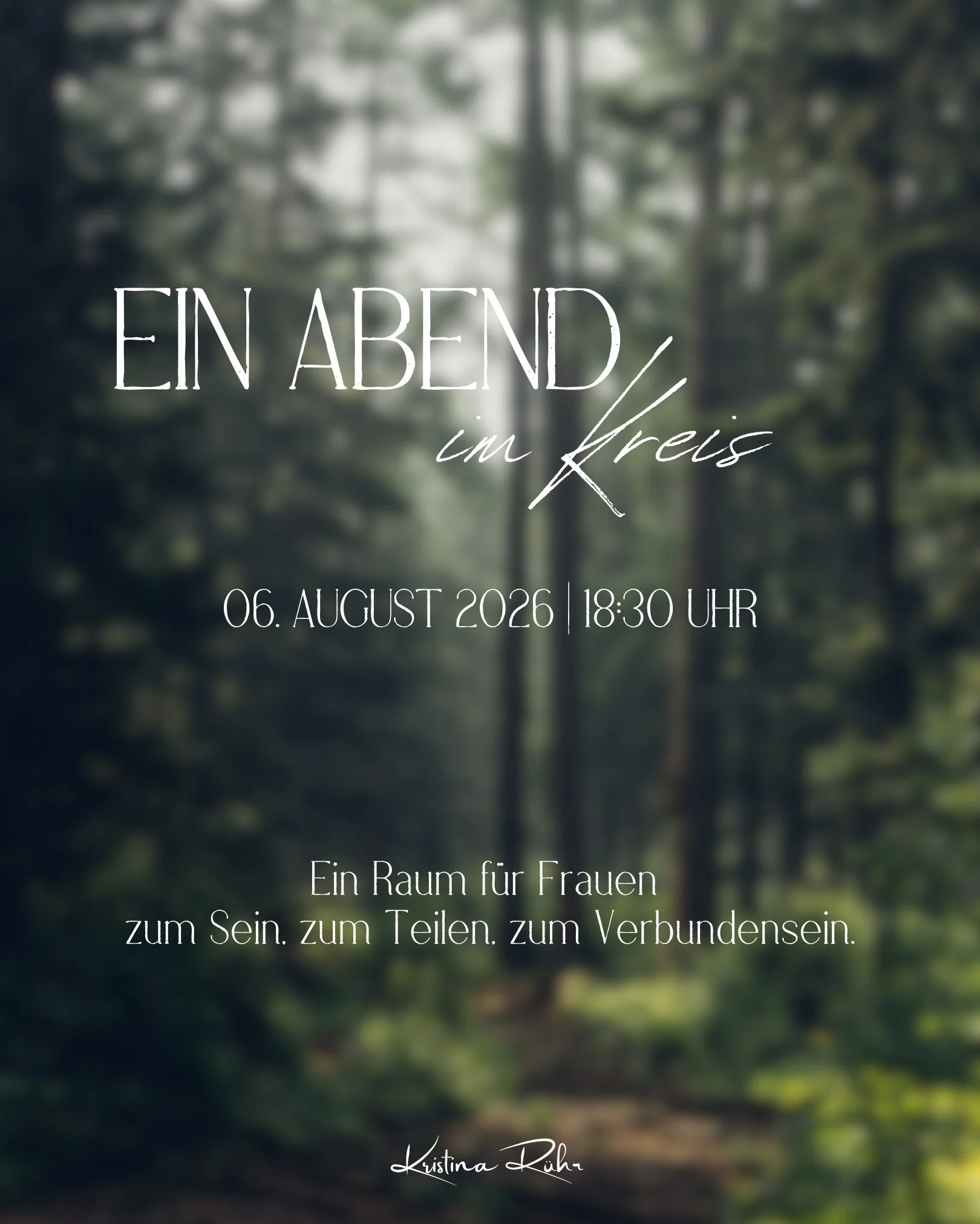 Ein Abend im Kreis
