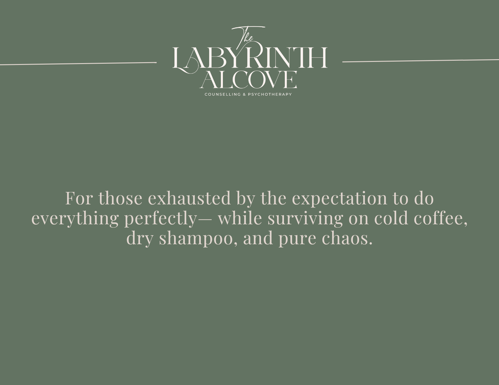 For those exhausted by the expectation to do everything perfectly— while surviving on cold coffee, dry shampoo, and (way too much) caffeine.