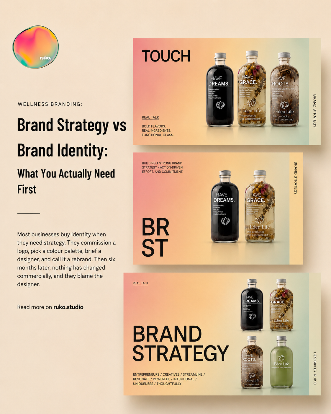Brand Strategy vs. Brand Identity: What You Actually Need First