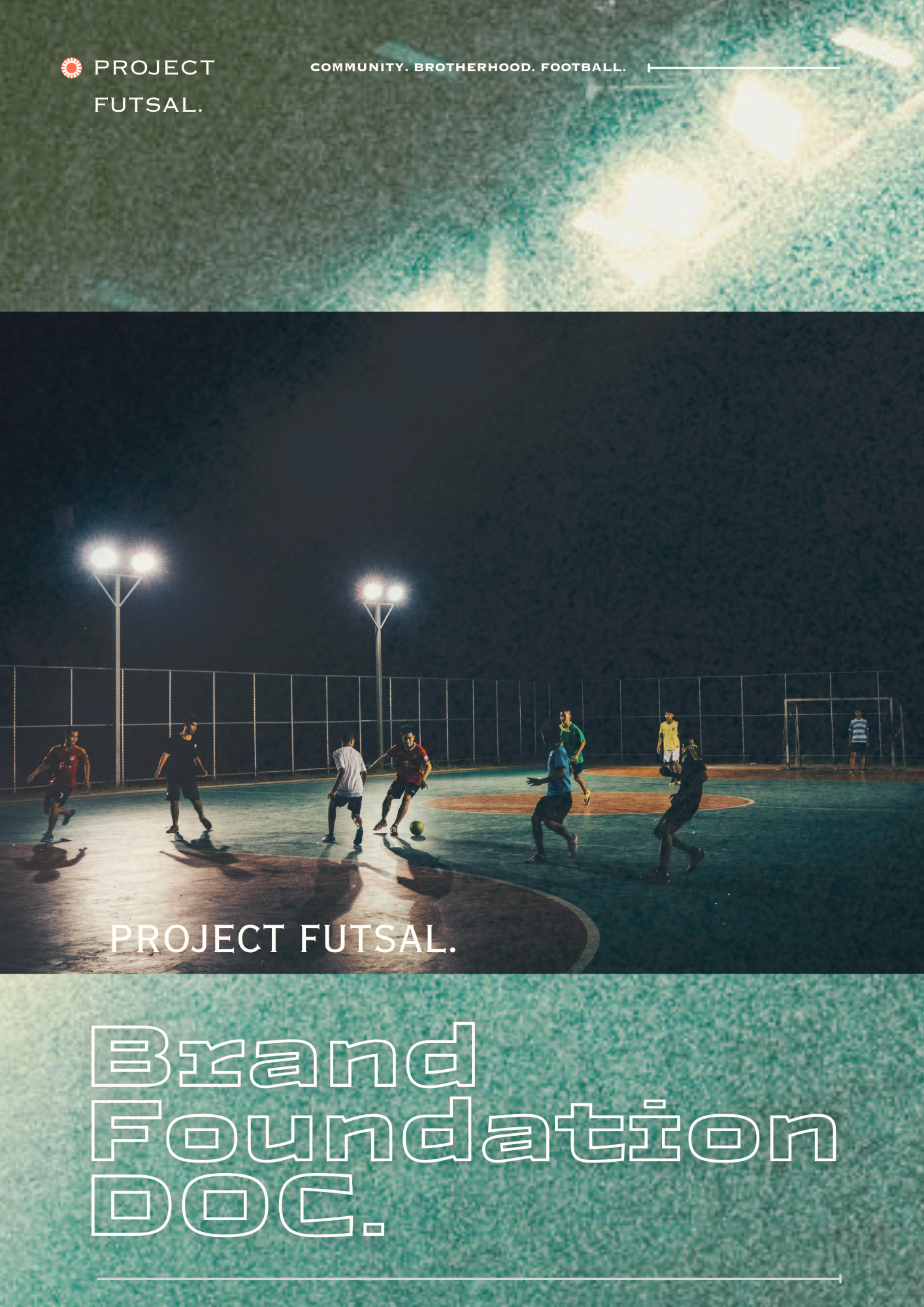 Grunge brand identity design for a health and sport startup by ruko.studio