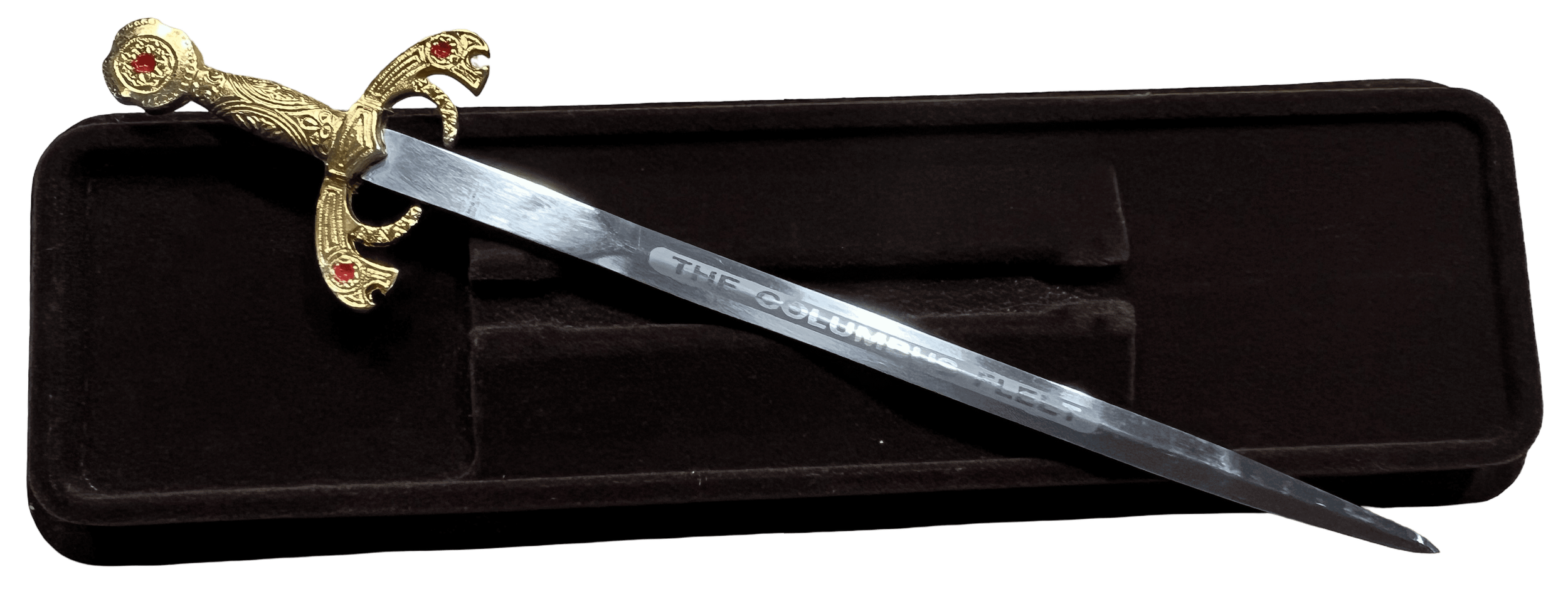 Columbus Ceremonial Sword  Miniature Letter Opener