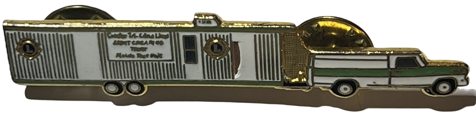 Lions Club International C10 Truck Pulling  Camper Trailer Pin
