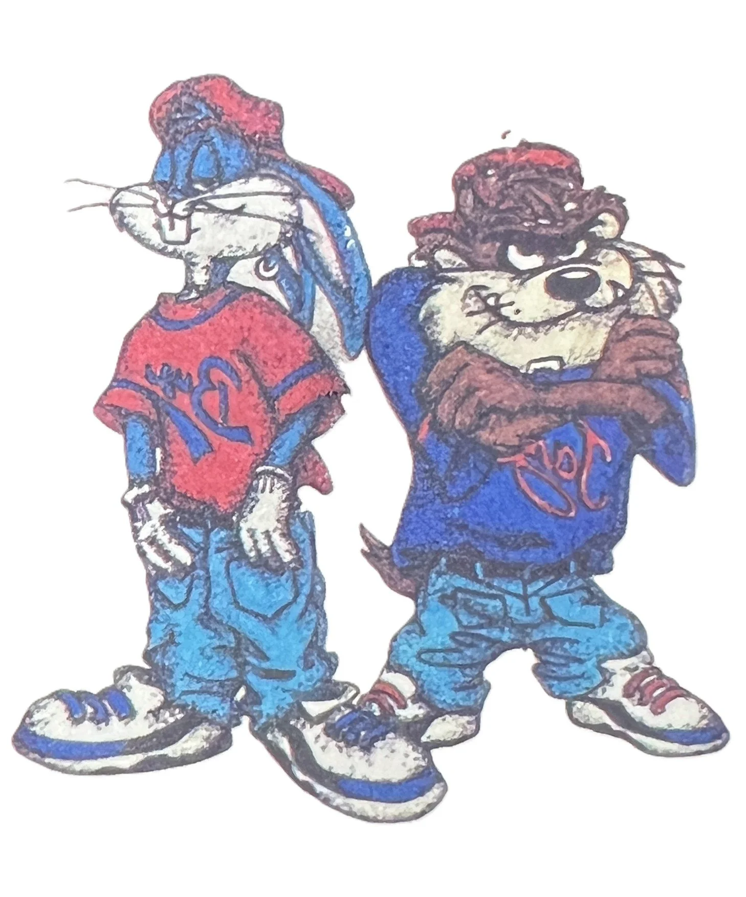 Bugs Bunny & Taz 90s Hip-Hop Collectible