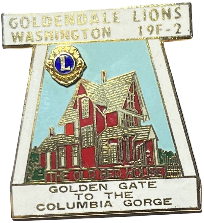 Lions Club International Goldendale Columbia Gorge 19F-2 Pin