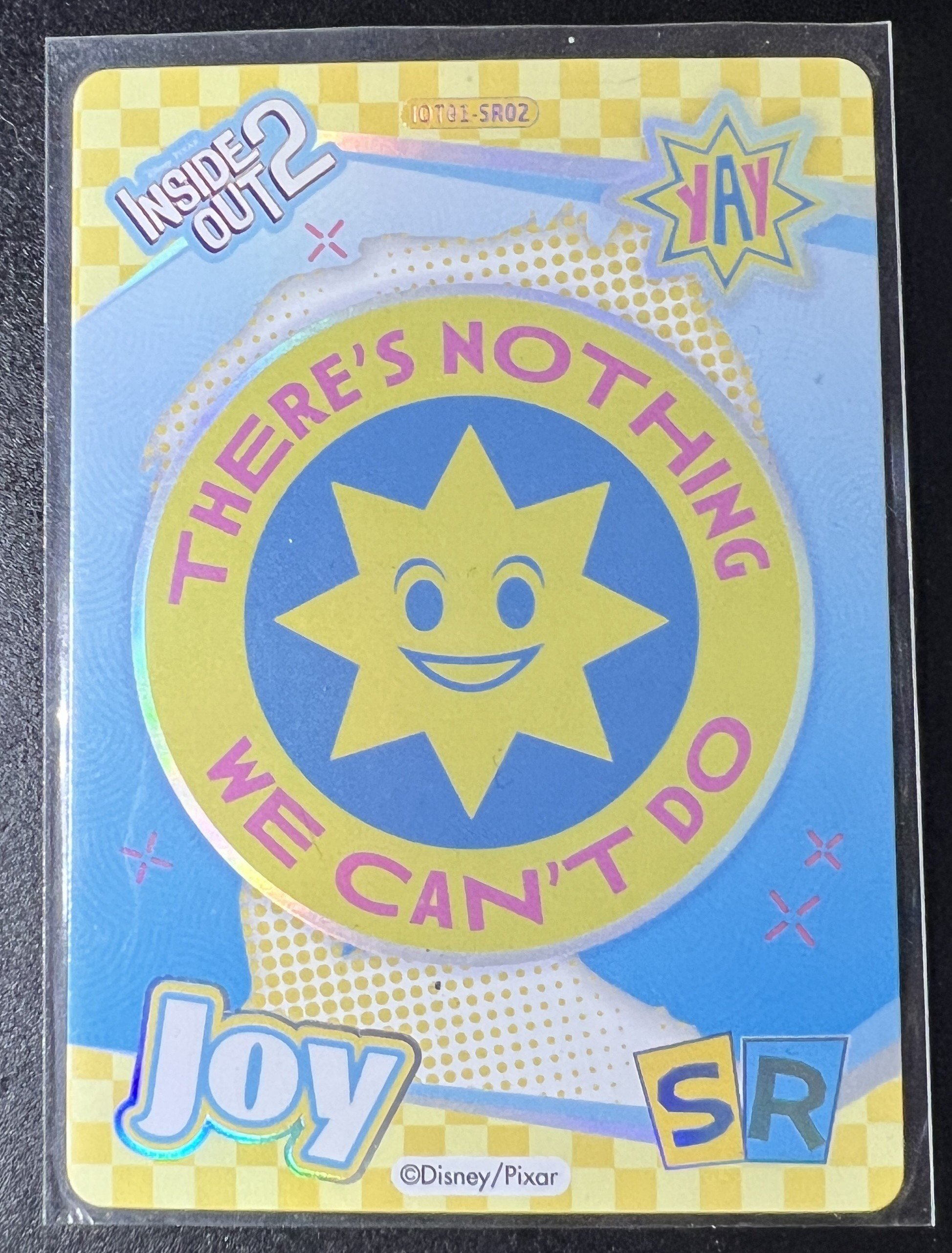 Disney Inside Out 2 Joy SR Trading Card SR IOT01-SR02