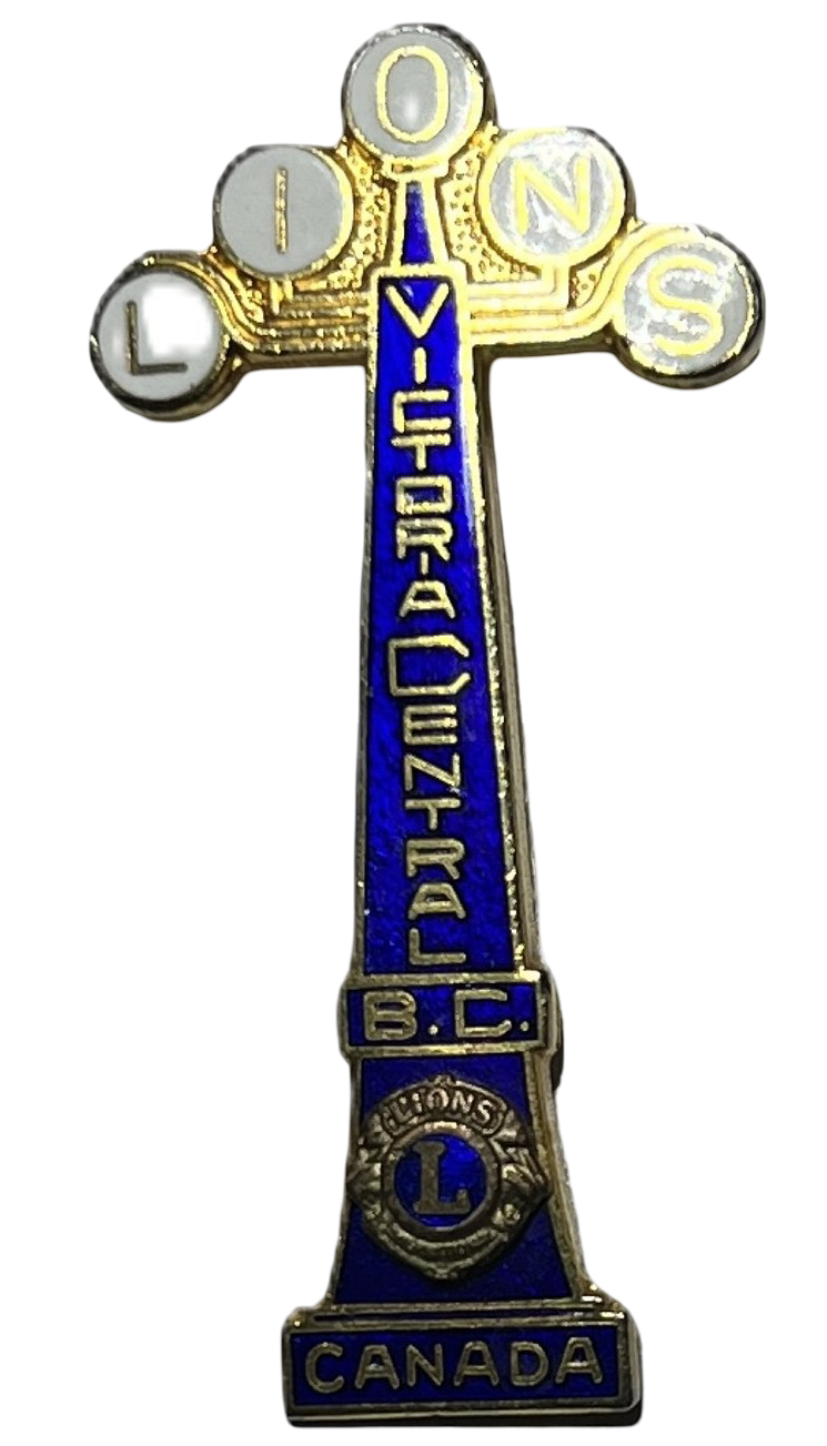 Lions Club International Victoria Central B.C. Pin