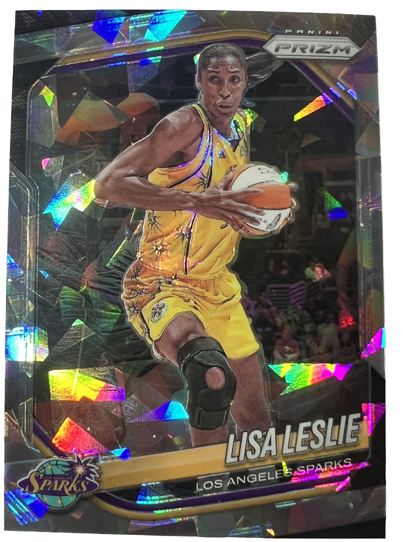 2025 Panini Prizm WNBA - Lisa Leslie - Cracked Ice Prizm - #106 LA Sparks