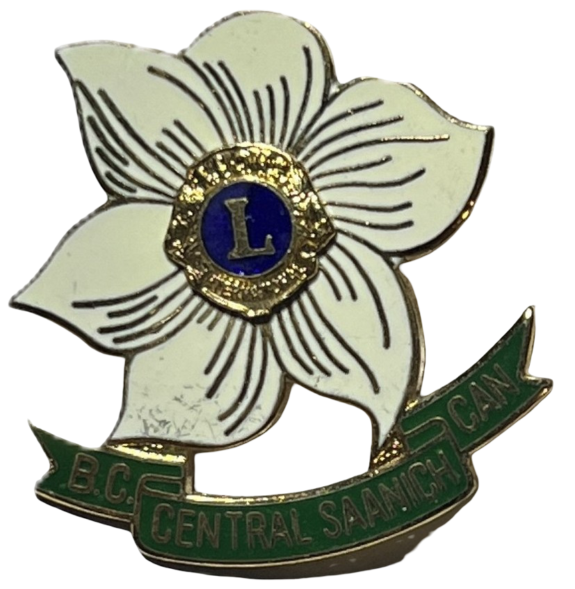 Lions Club International BC Central Saamich Canada Pin