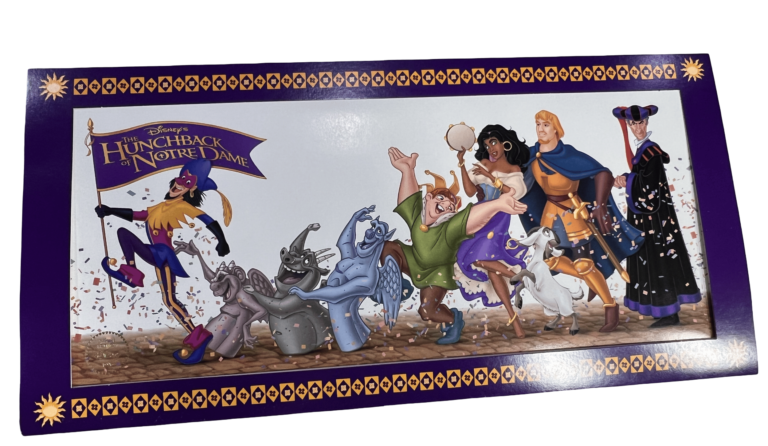 The Disney Store Exclusive Hunchback of Notre Dame Lithograph Minty