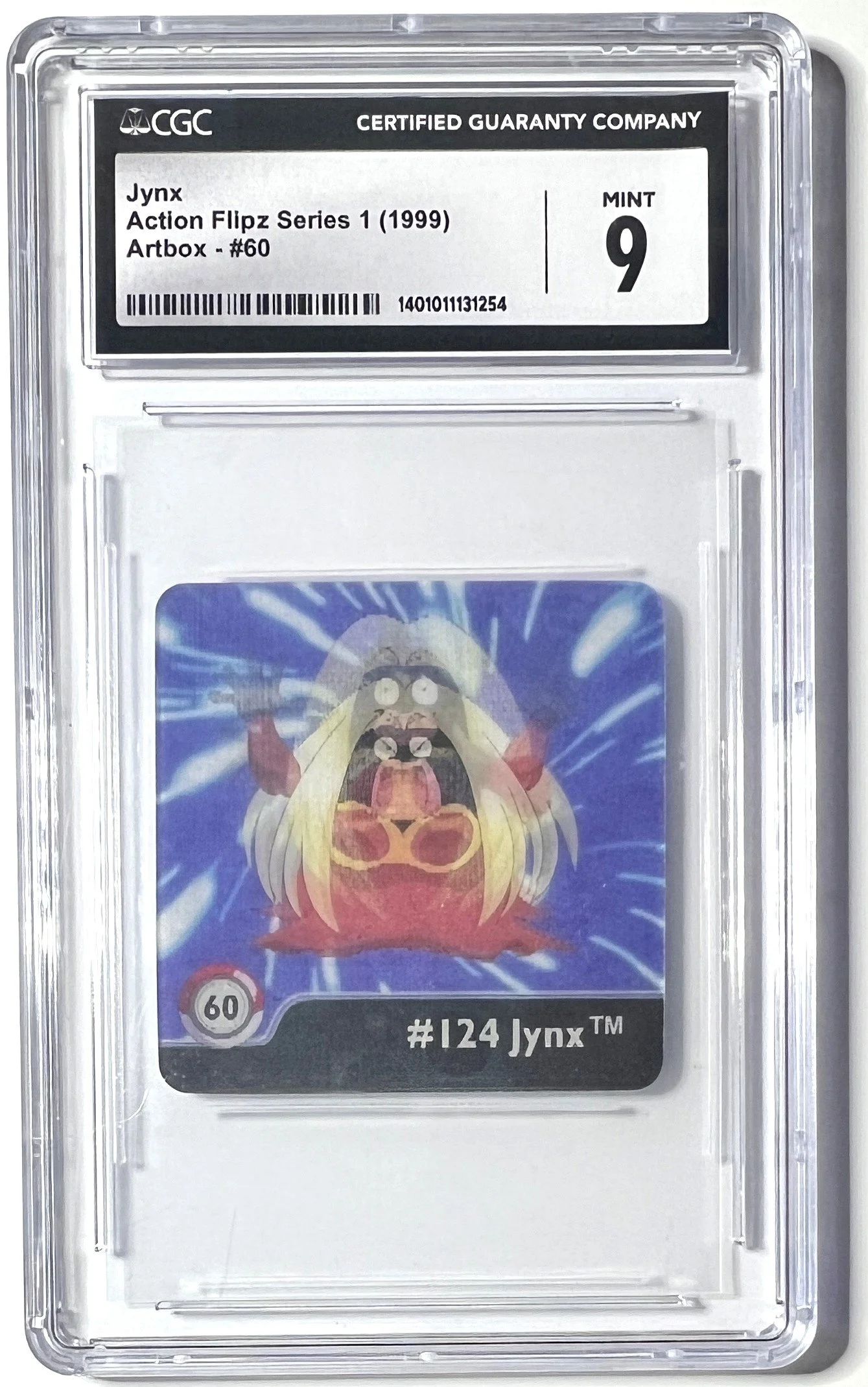 CGC Graded Jynx Action Flipz Card