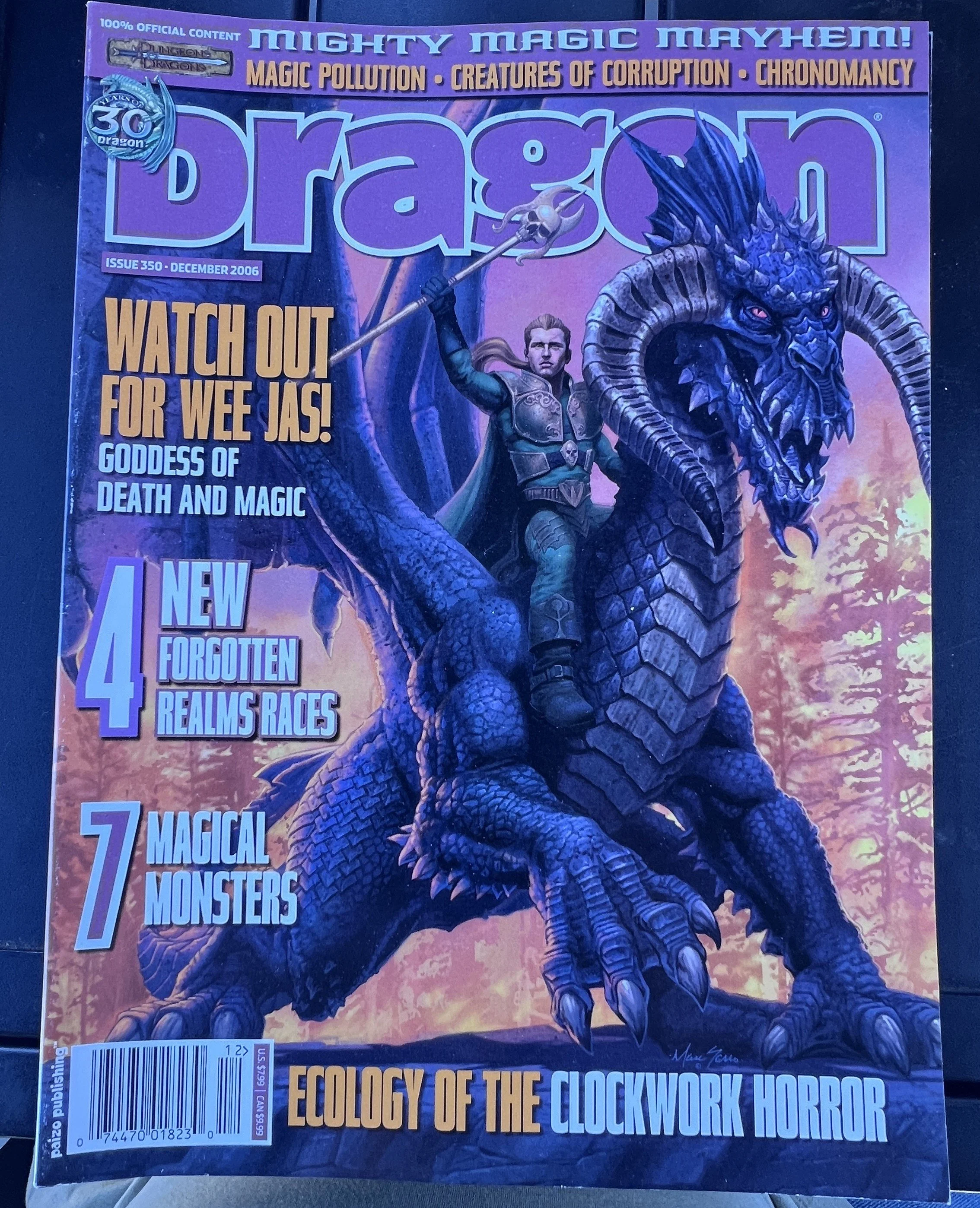 Dragon Magazine Issue #350