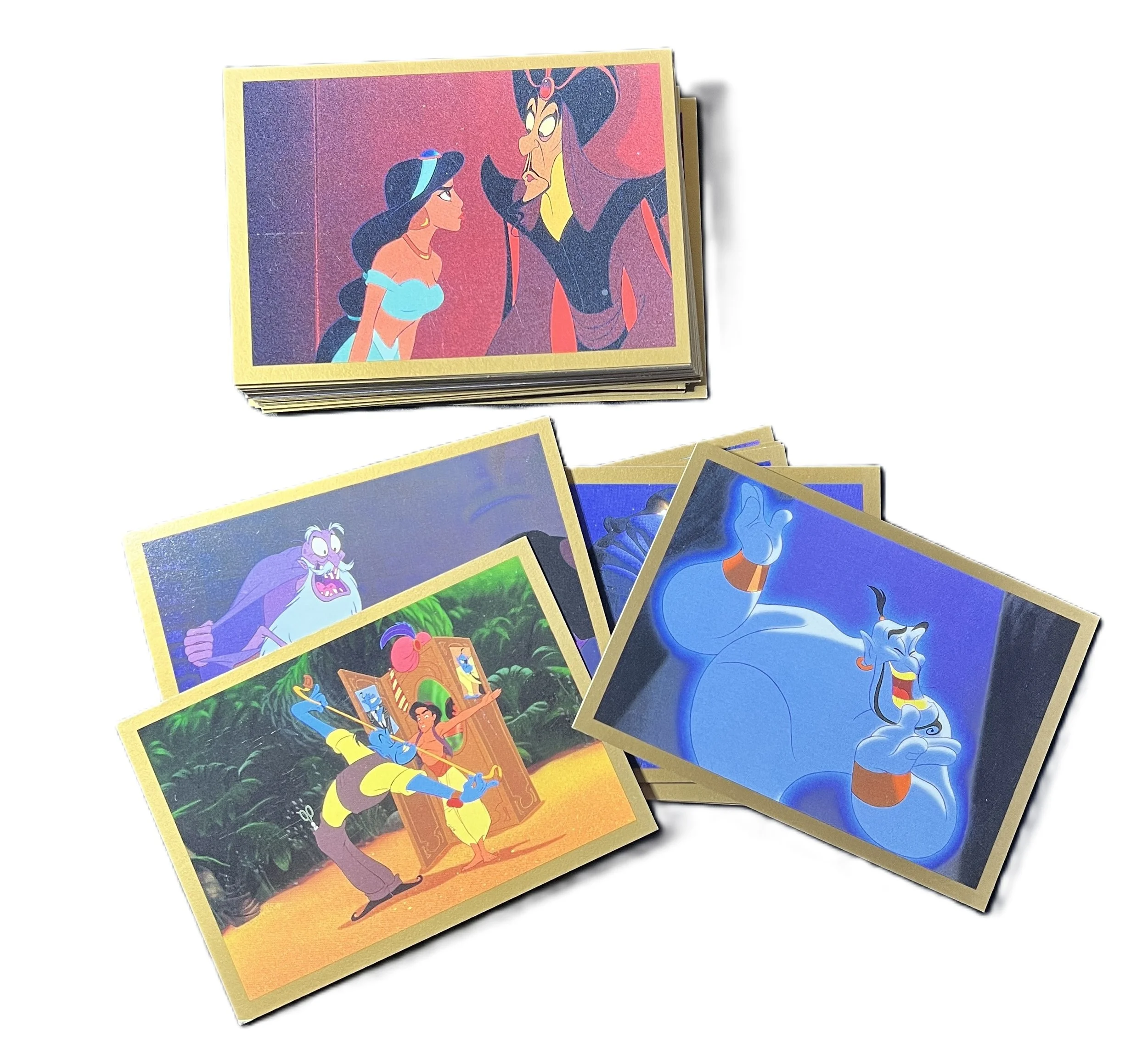 Vintage Disney 'Aladdin' 43 Trading Card Set