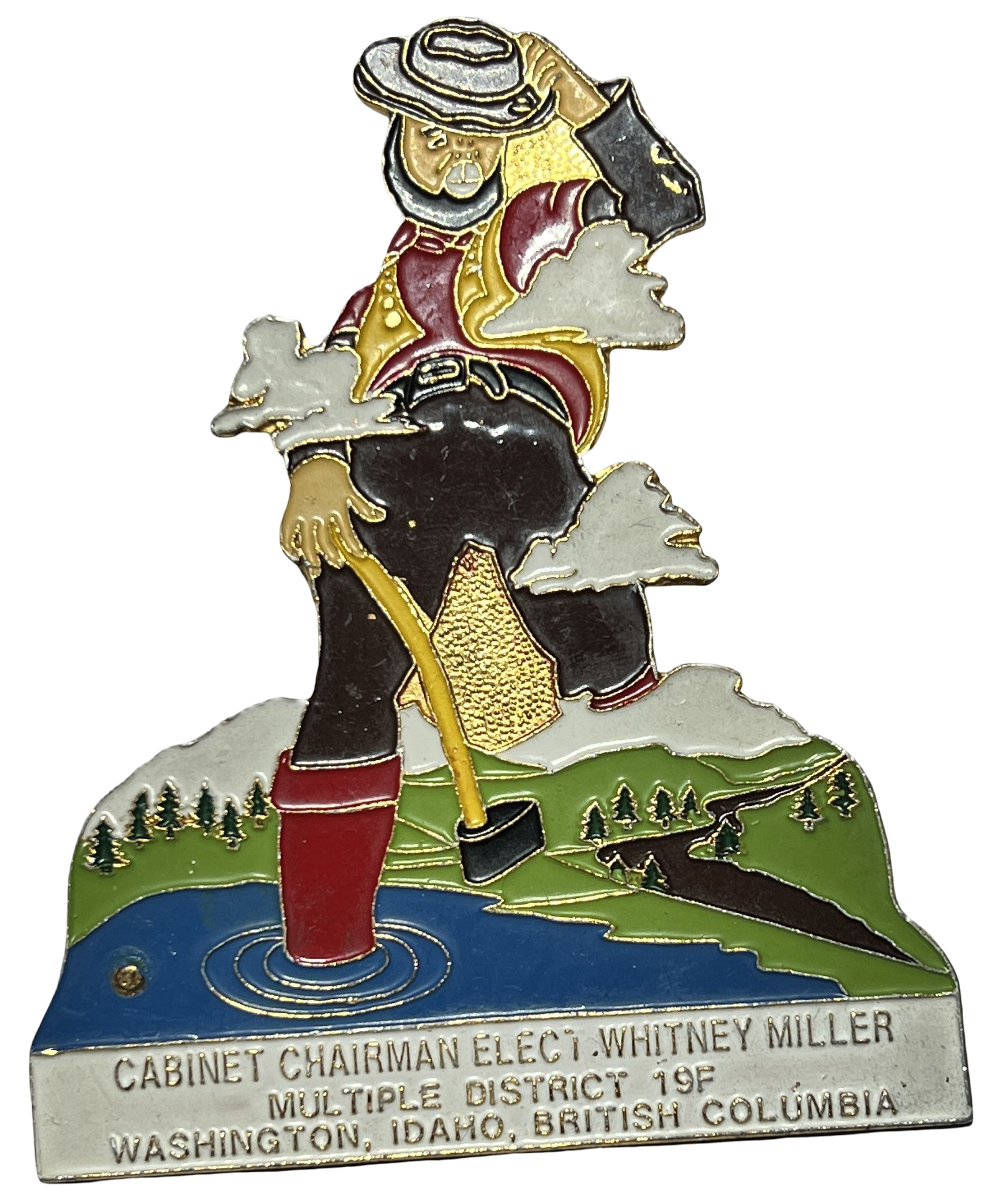 Lions Club International Commemorative Enamel Pin