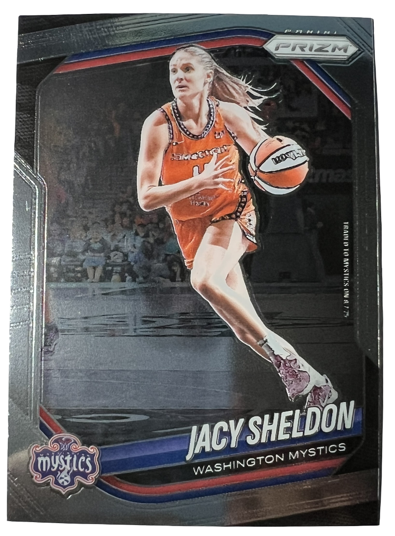 2025 Panini Prizm WNBA Silver Jacy Sheldon 113  Washington Mystics