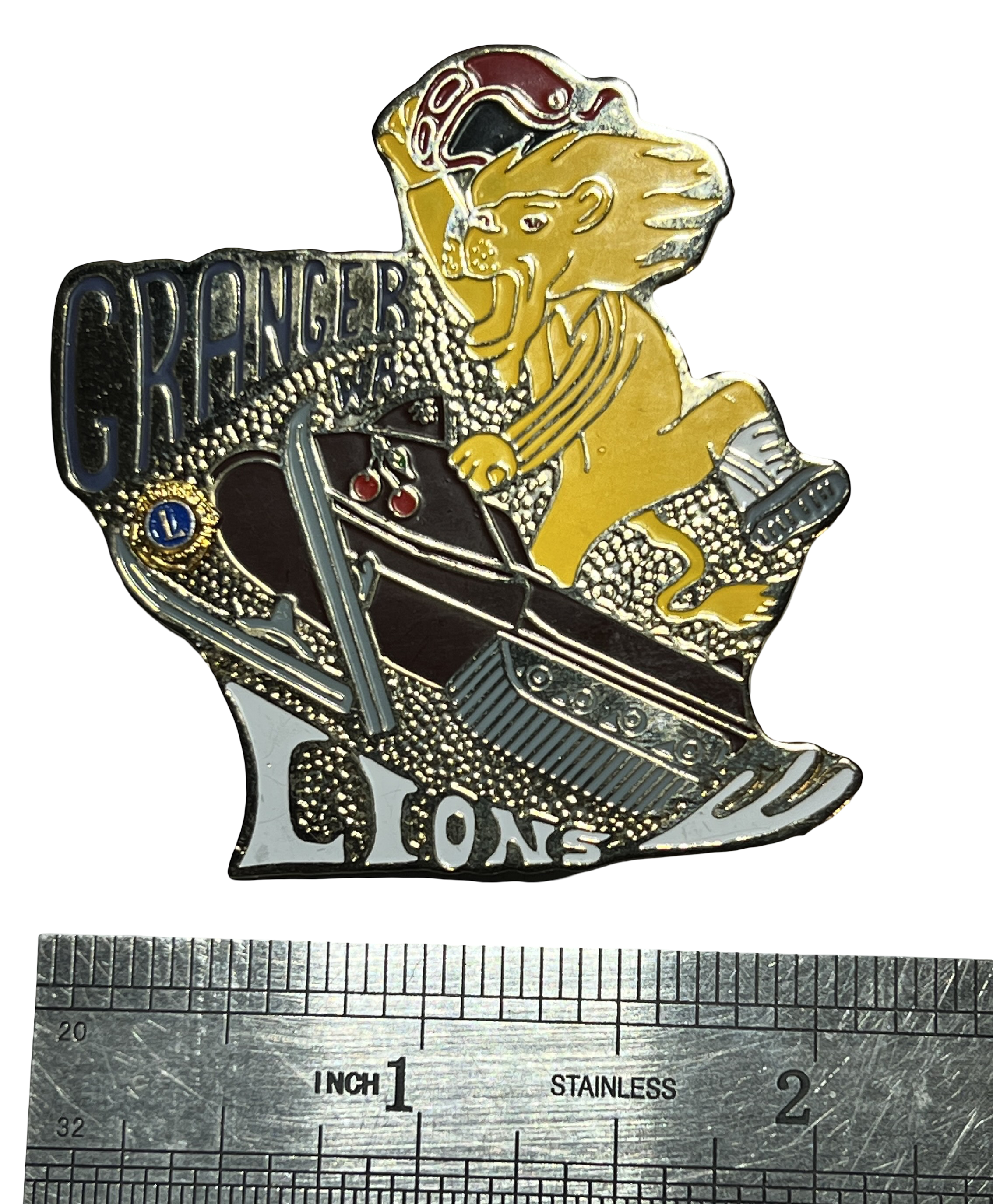 Lions Club International Enamel Pin Granger Lions