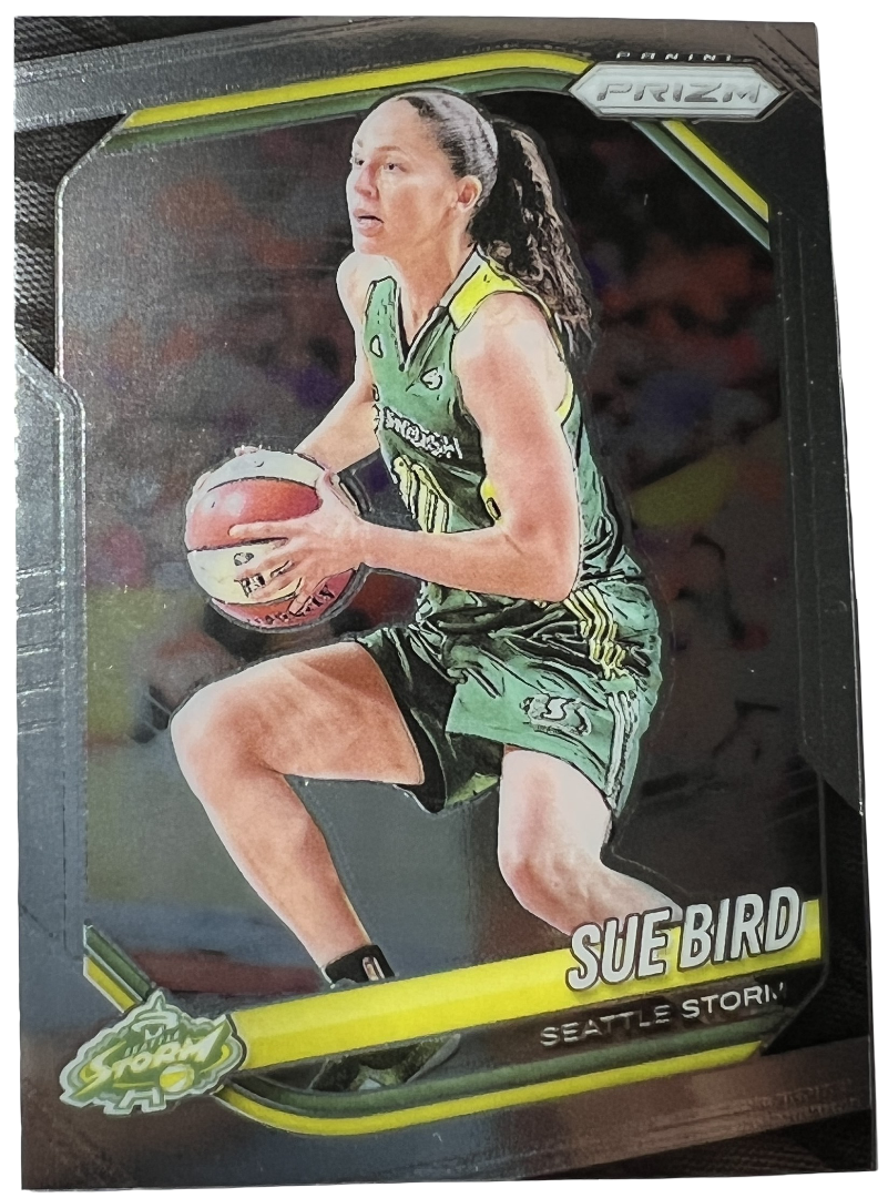 2025 Panini Prizm WNBA Sue Bird #38 Silver Prizm Refractor Card