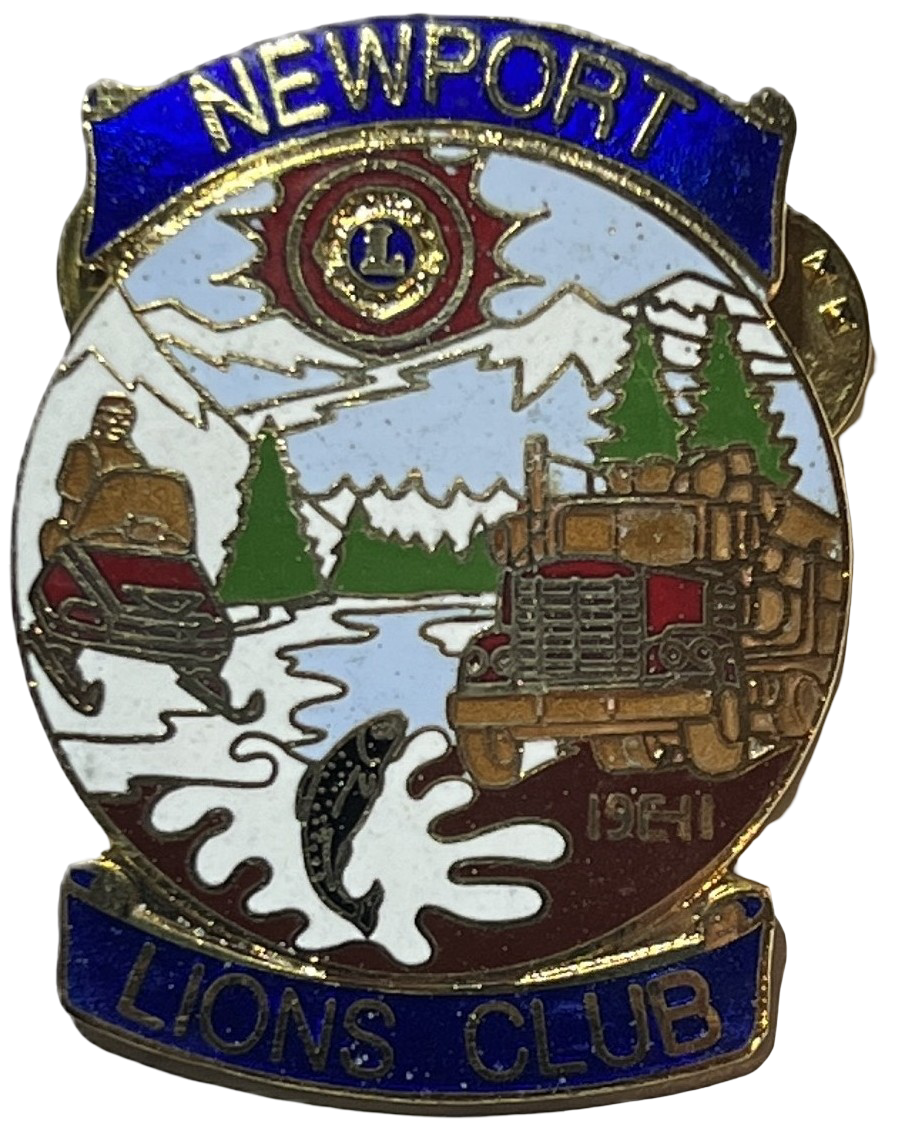 Lions Club International Newport  Commemorative Pin 19E-11