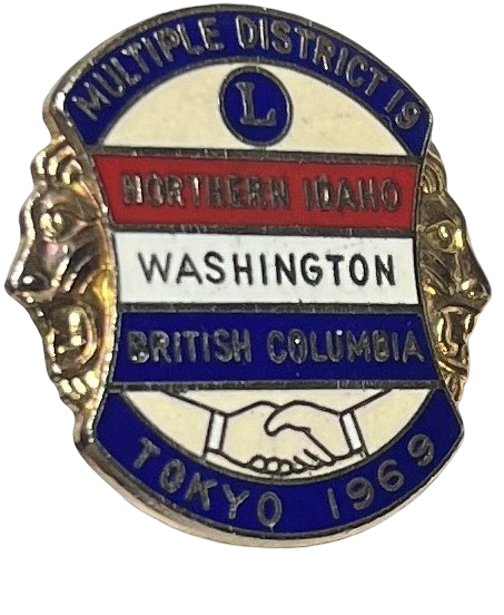 Lions Club International Tokyo 1969 Convention Pin