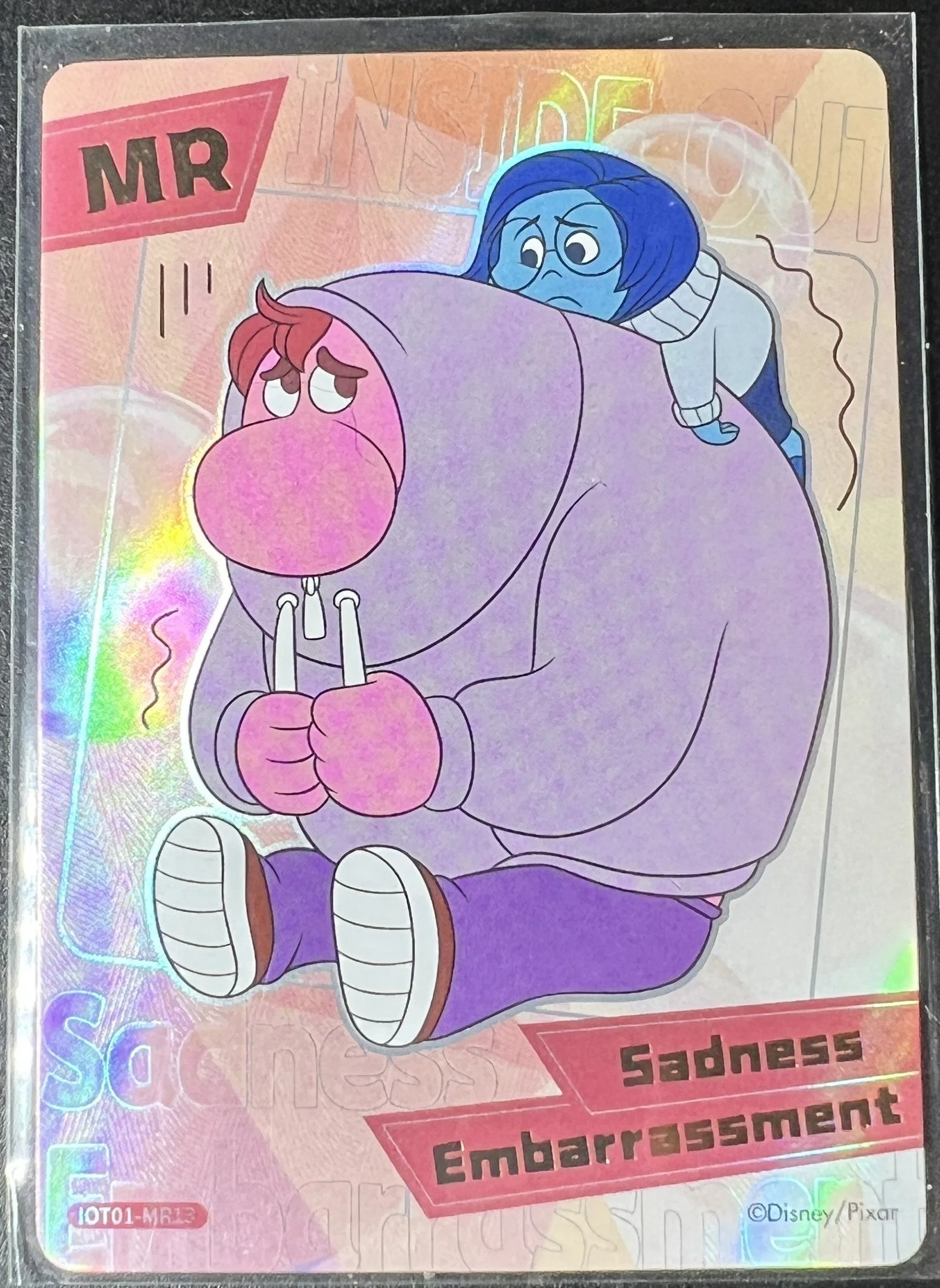 Inside Out Character Collectible Card - Sadness & Embarrassment IOT01-MR13