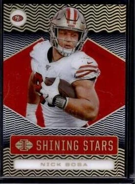 'Shining Stars' Football Nick Bosa [Red] #SS19