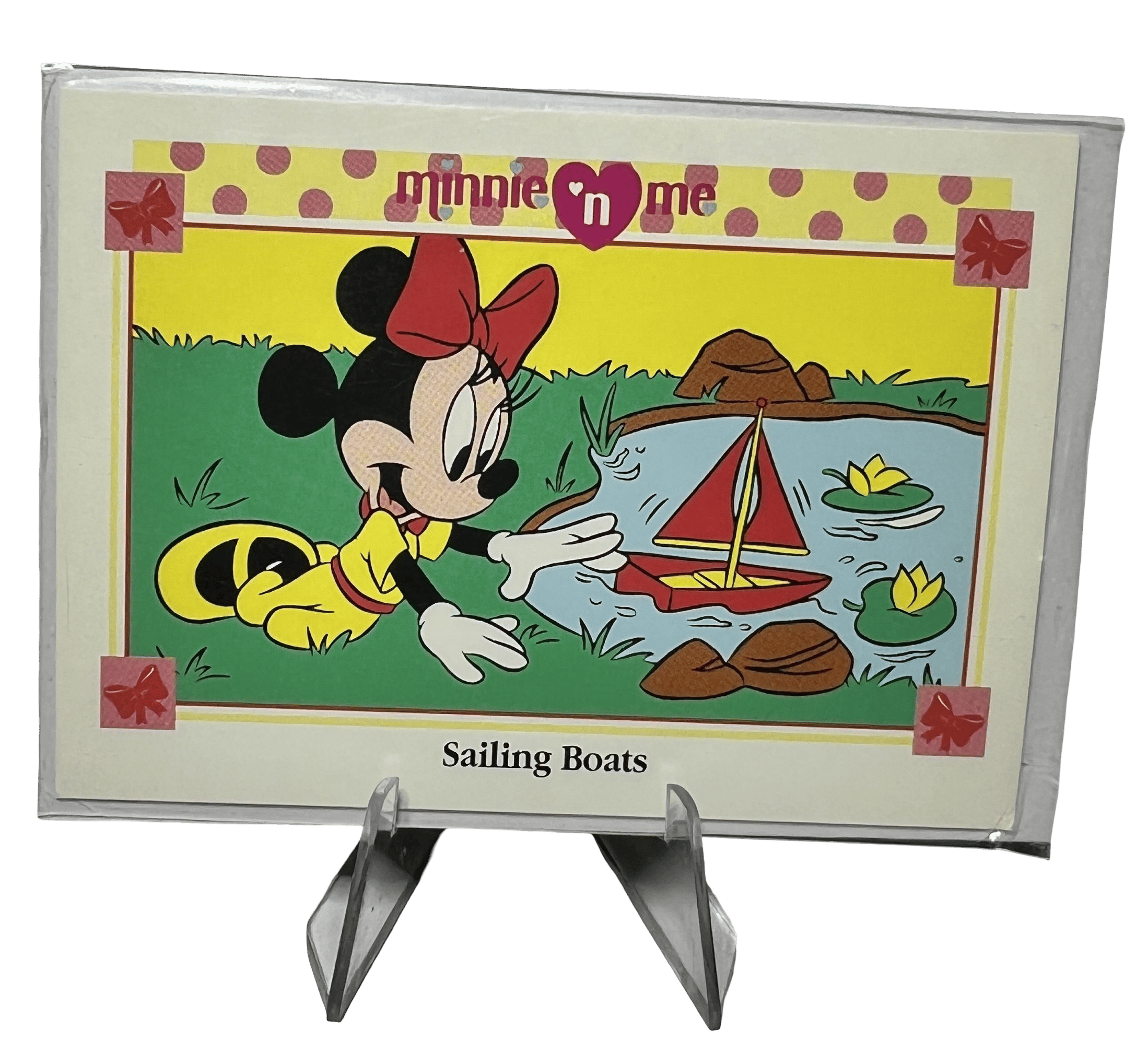 1991 Impel Disney Minnie 'N Me Collector's Card - #81 Sailing Boats