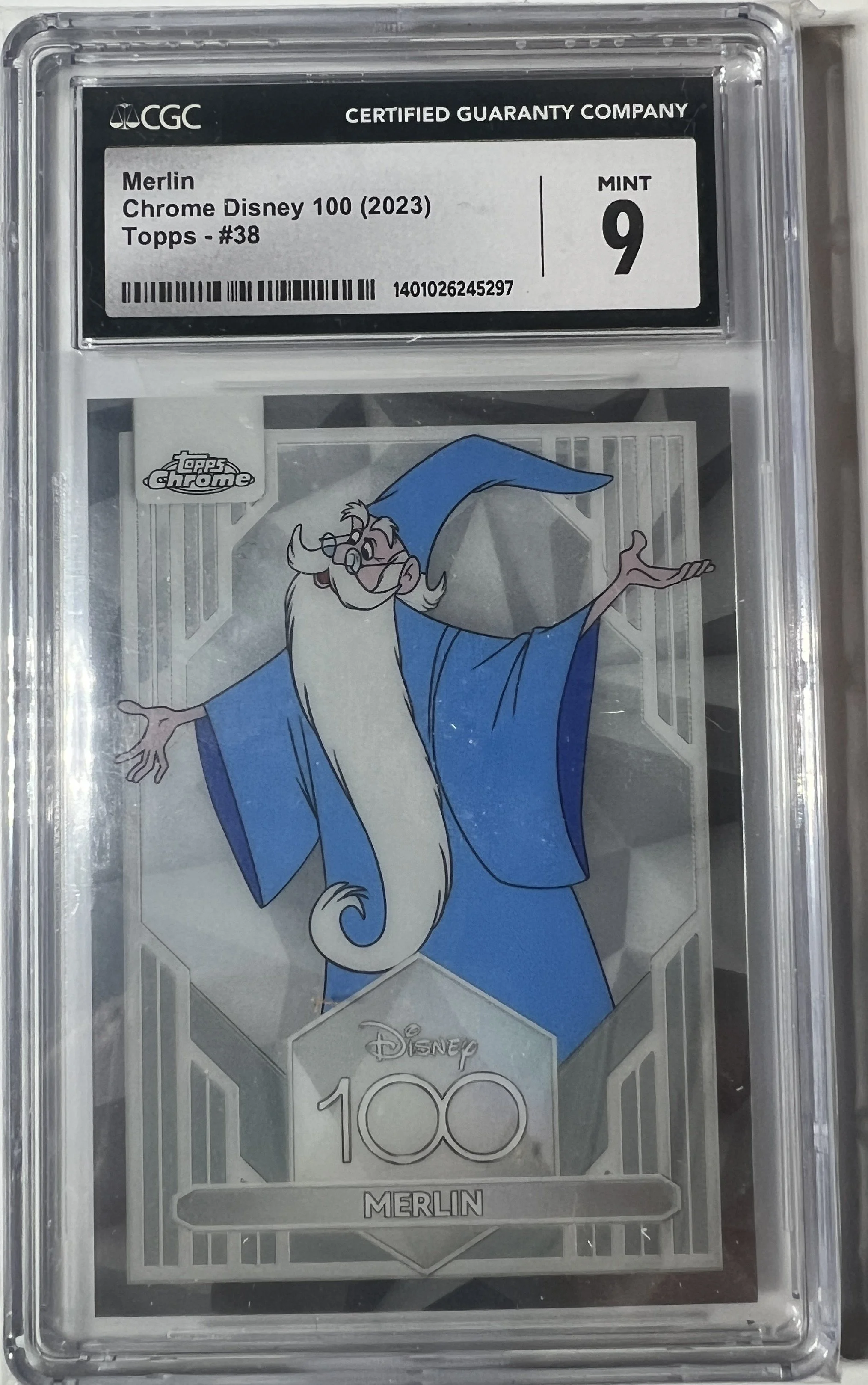 Merlin Chrome Disney 100 Trading Card