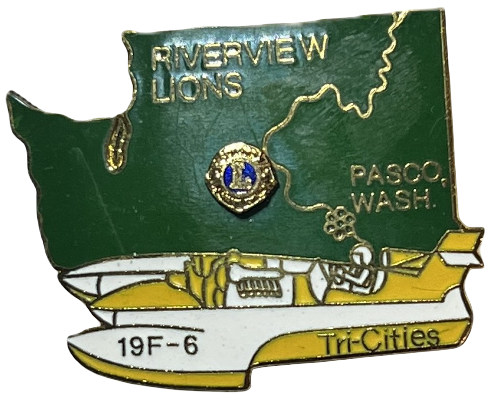 Lions Club International Riverview  Pasco Washington Tri-Cities 19F-6