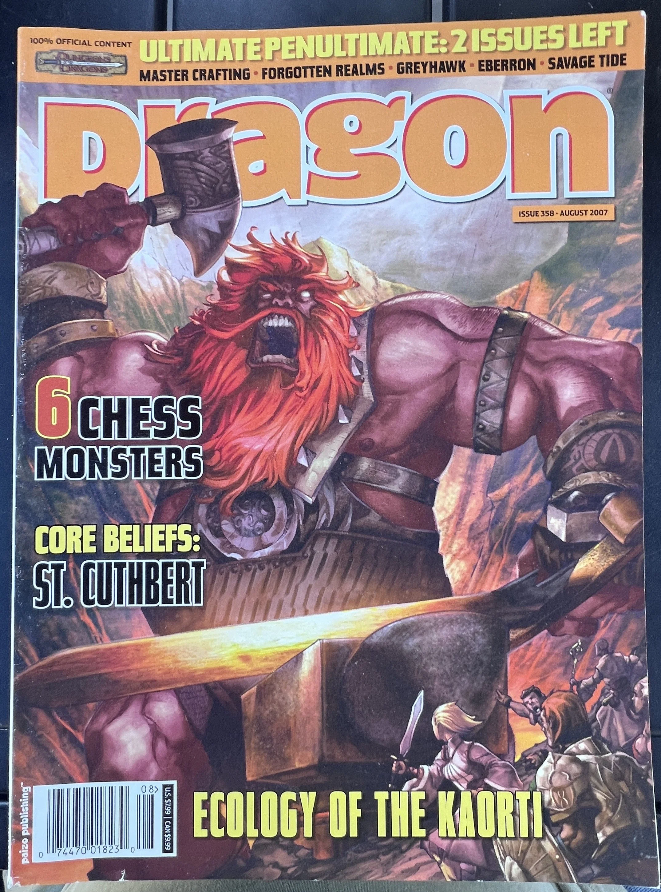 Dragon Magazine Issue #358