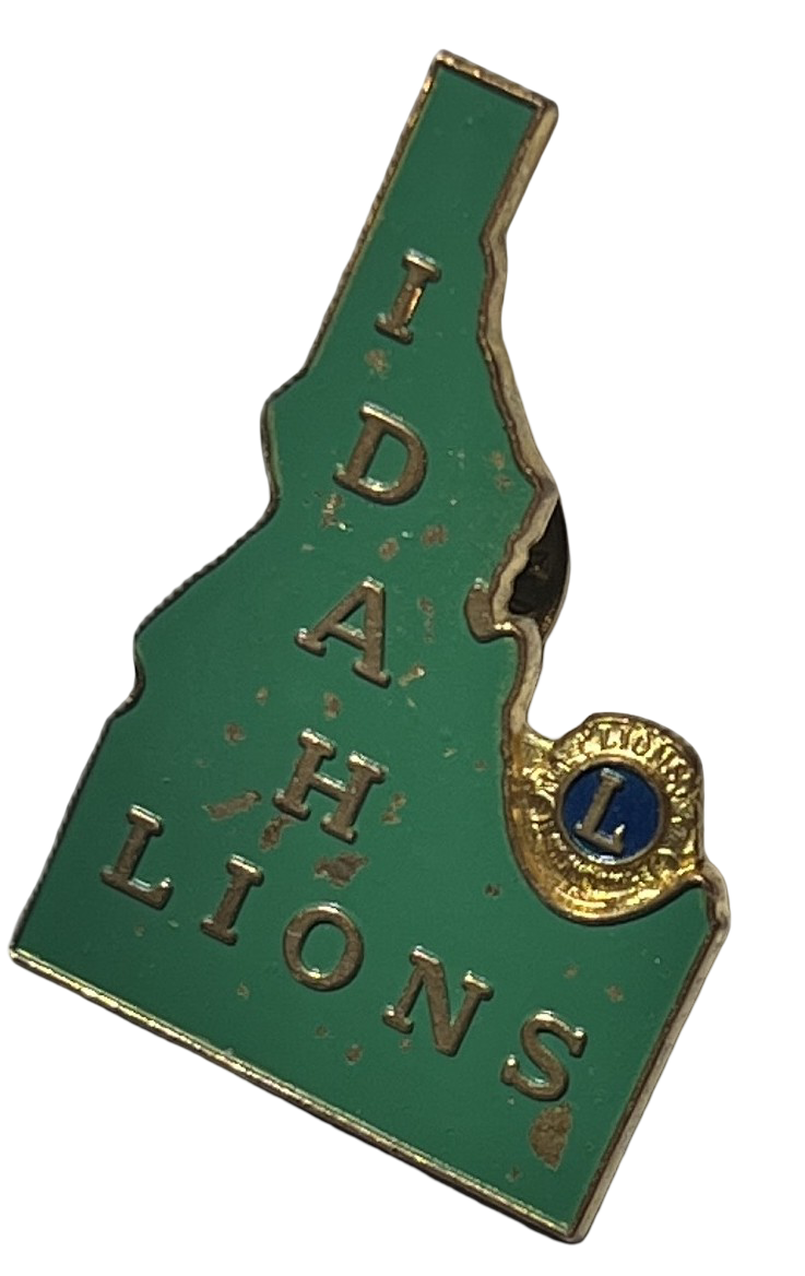Lions Club International Idaho Map Pin