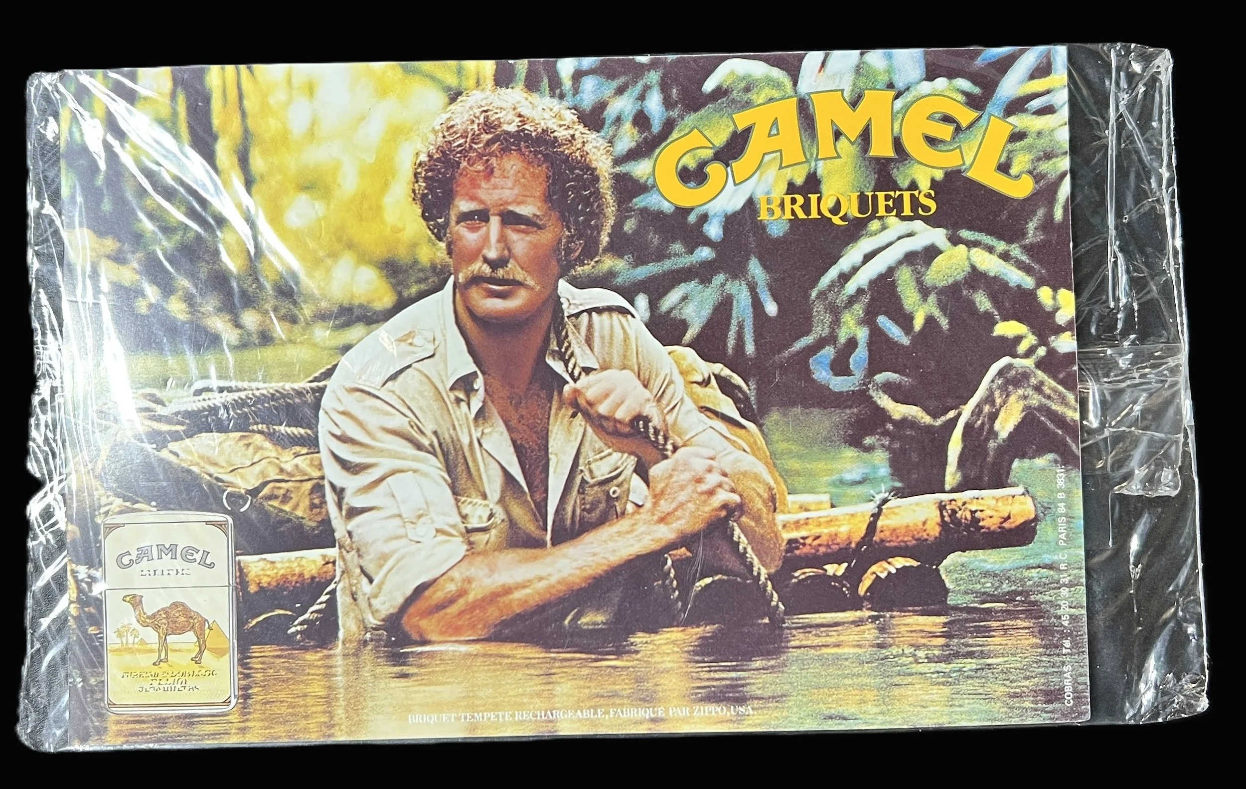 1981 CAMEL Cigarettes Card -  w/Sticker