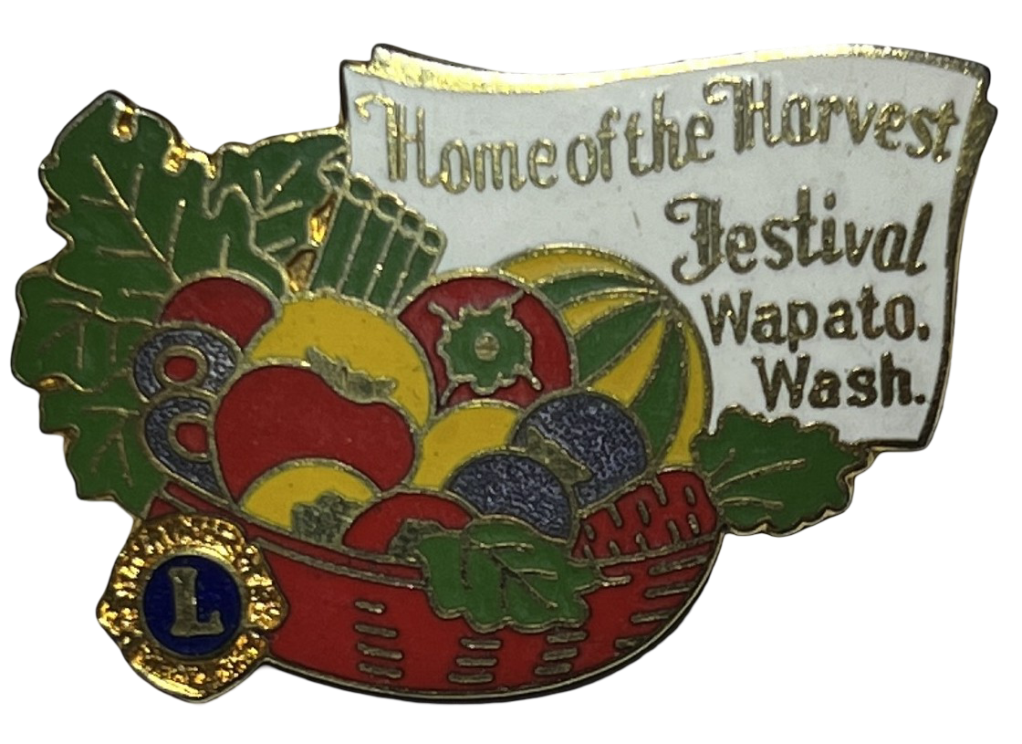 Lions Club International Wapato Washington Harvest Festival Pin