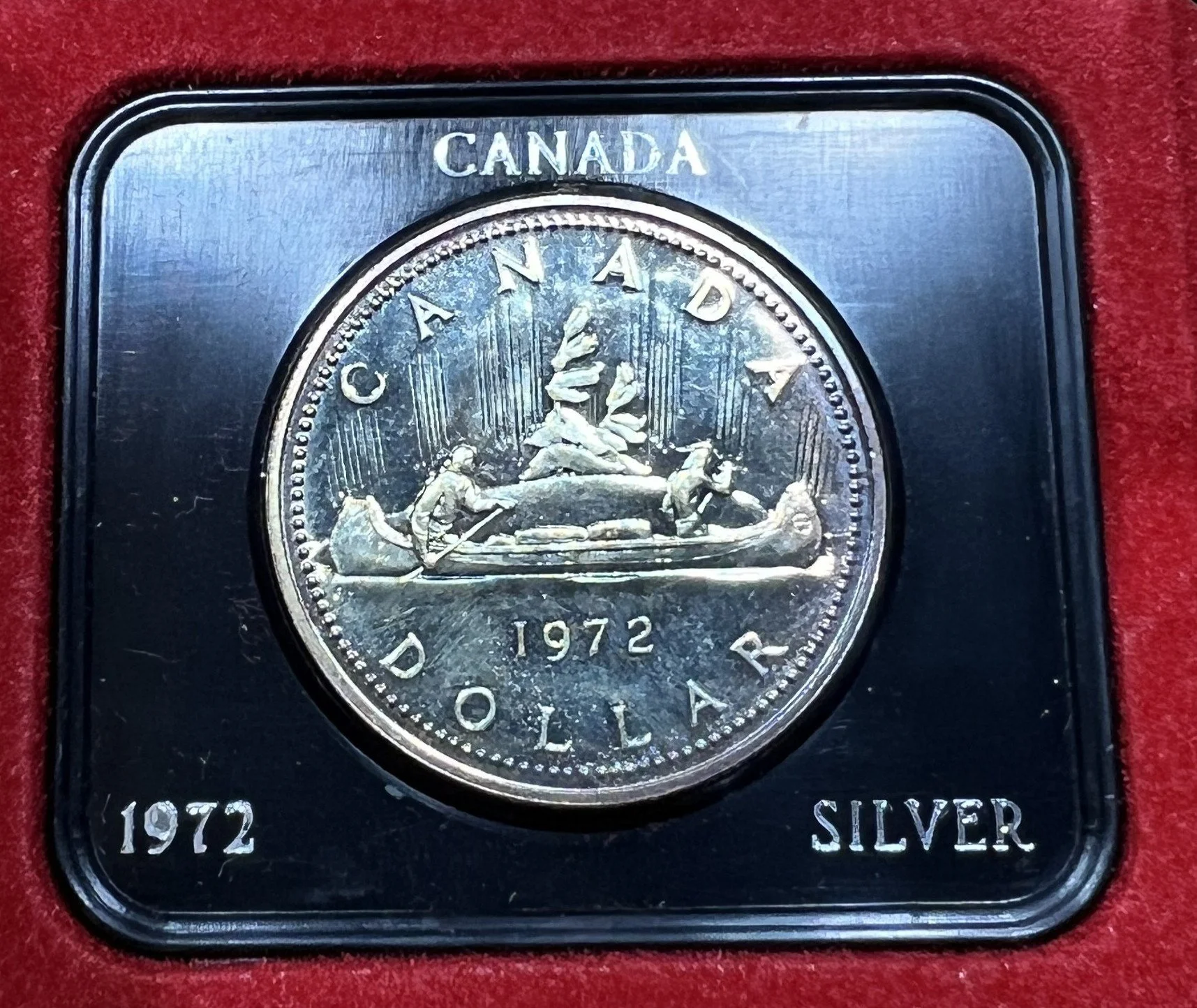 1972 Canada Silver Dollar Coin
