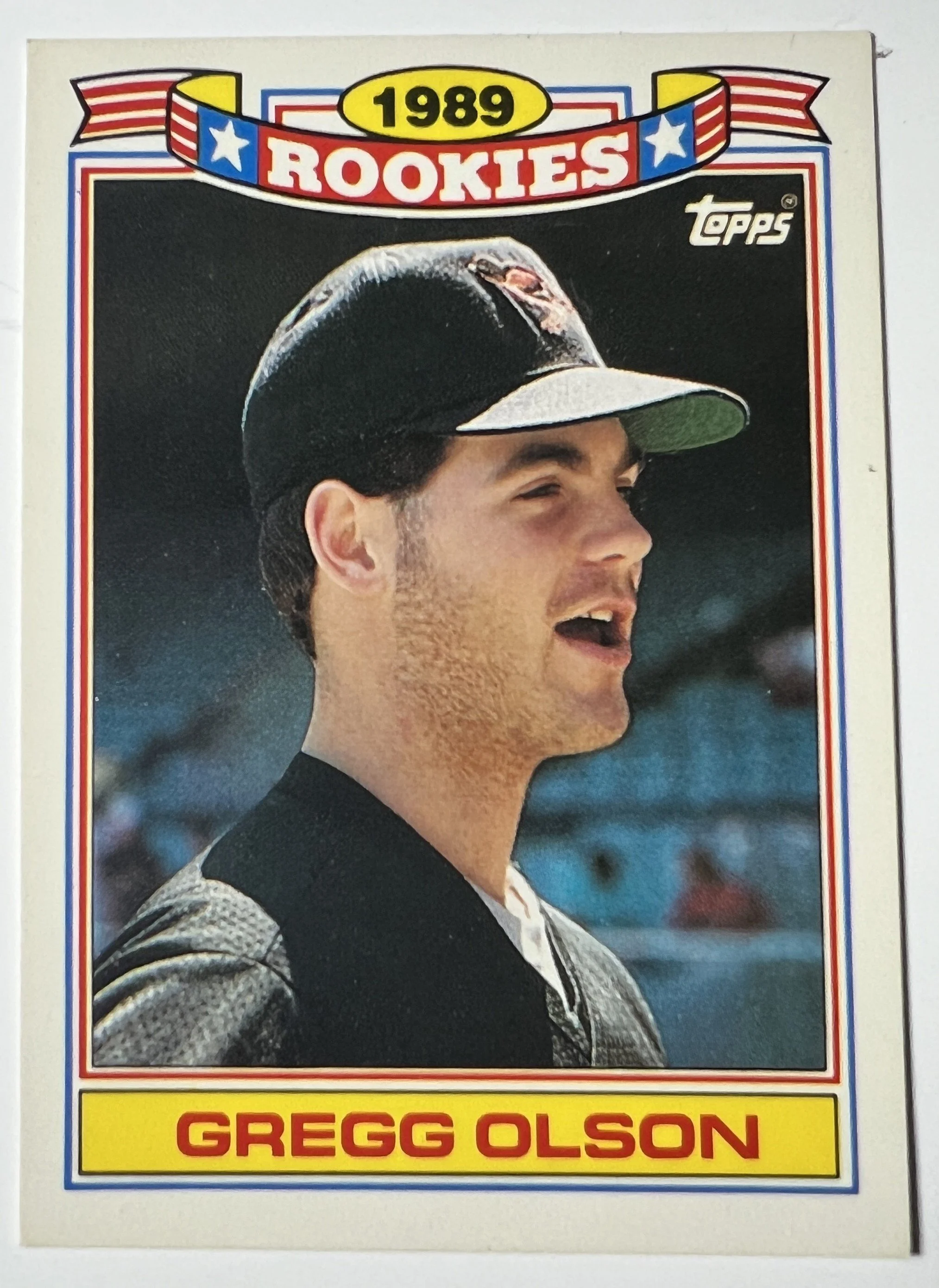 1989 Topps Gregg Olson  Baseball Card 22