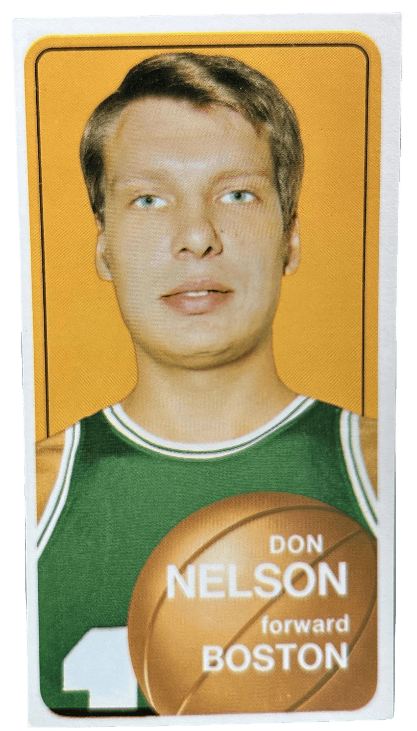 Vintage 1970 Boston Forward Basketball Don Nelson Card