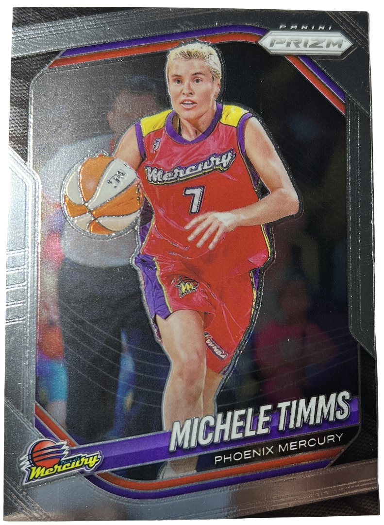 2025 Panini Prizm WNBA Michele Timms Silver Prizms #133