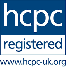 HCPC registered logo with website URL www.hcpc-uk.org