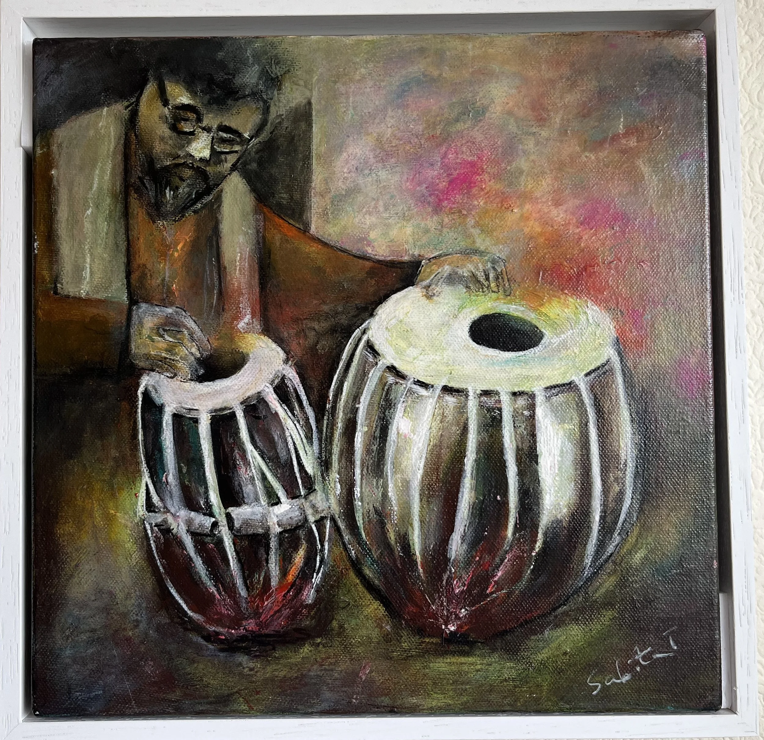 Joy of playing tabla